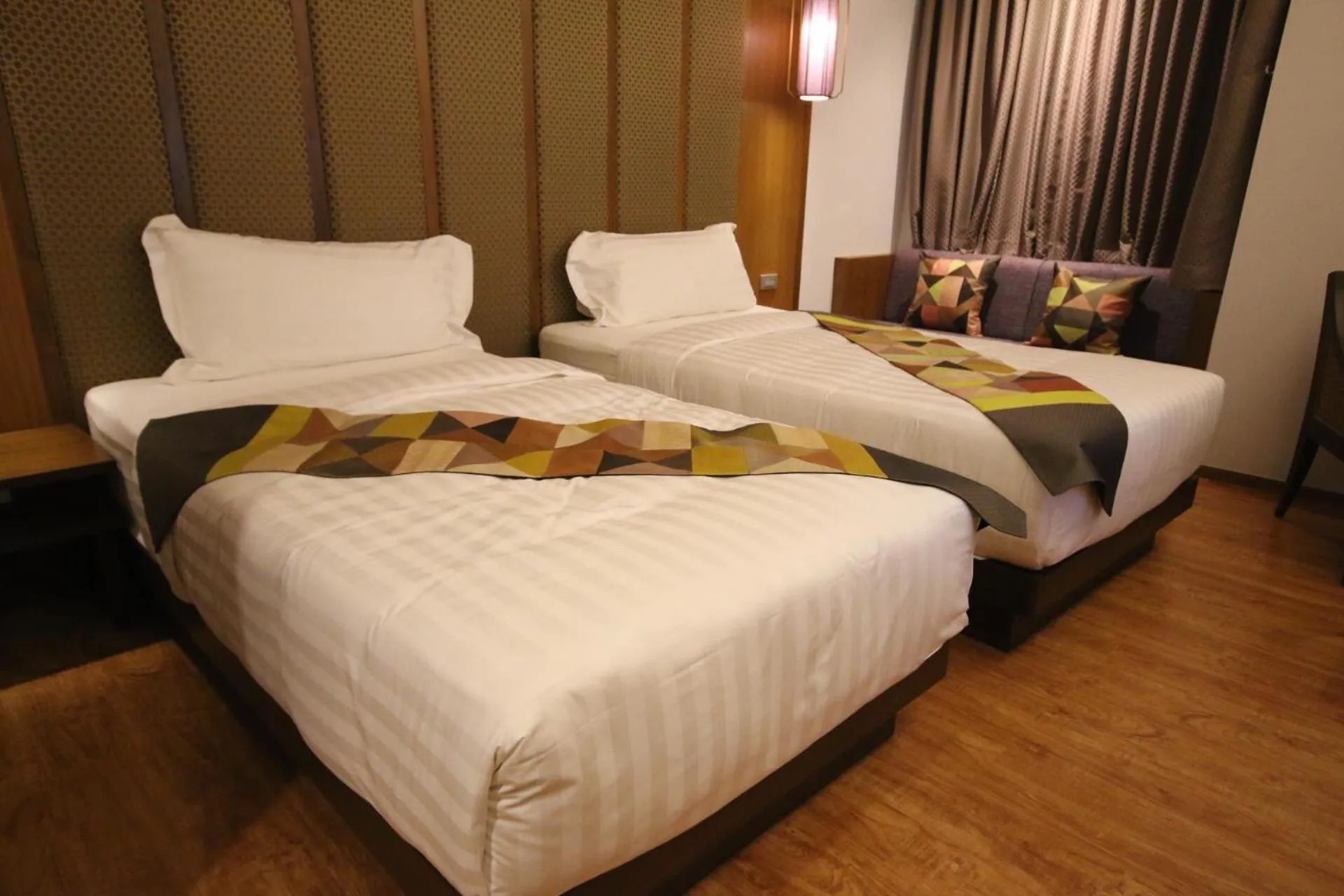 Bed in Lavana Hotel Chiangmai