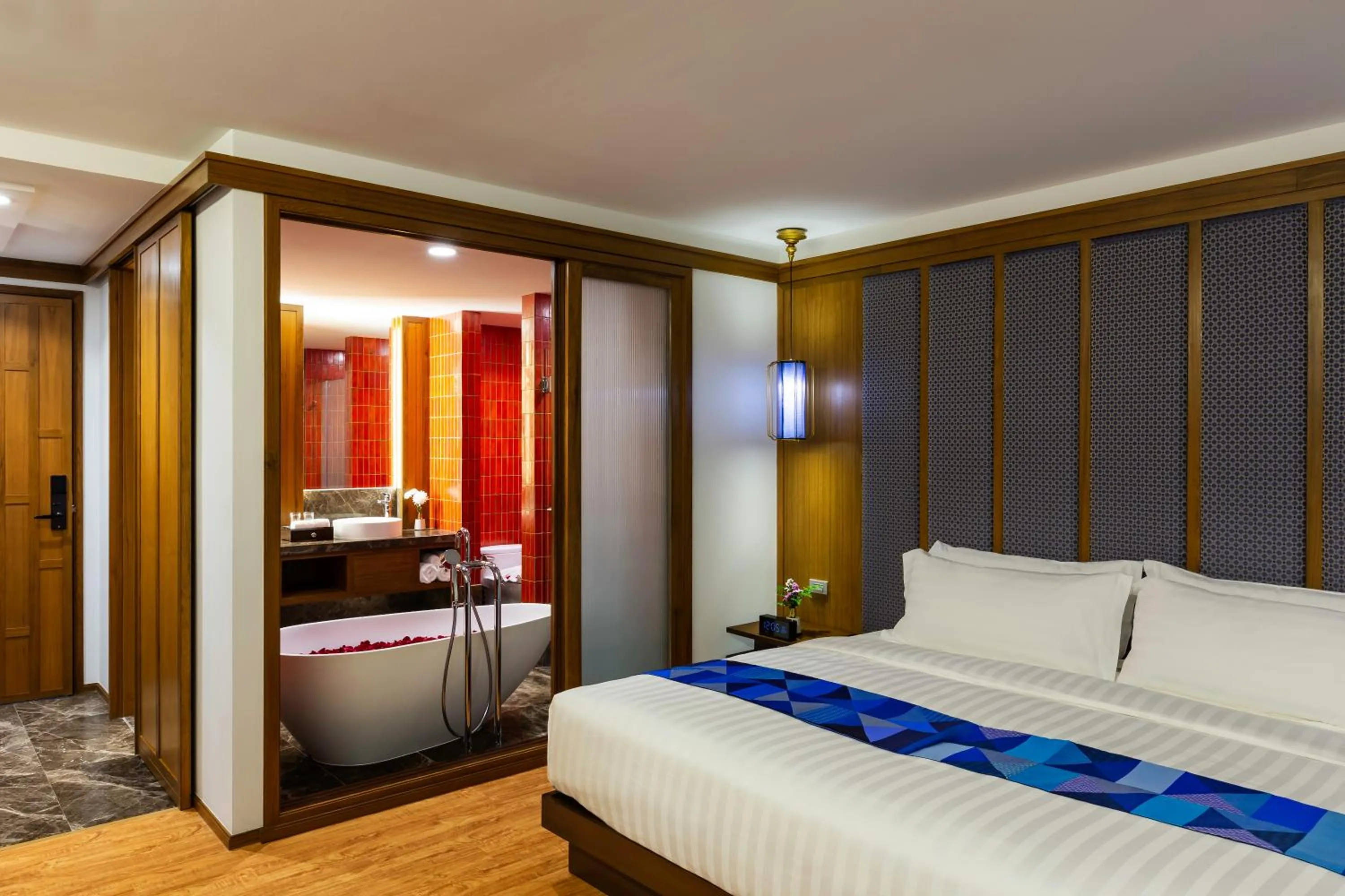 Bed in Lavana Hotel Chiangmai