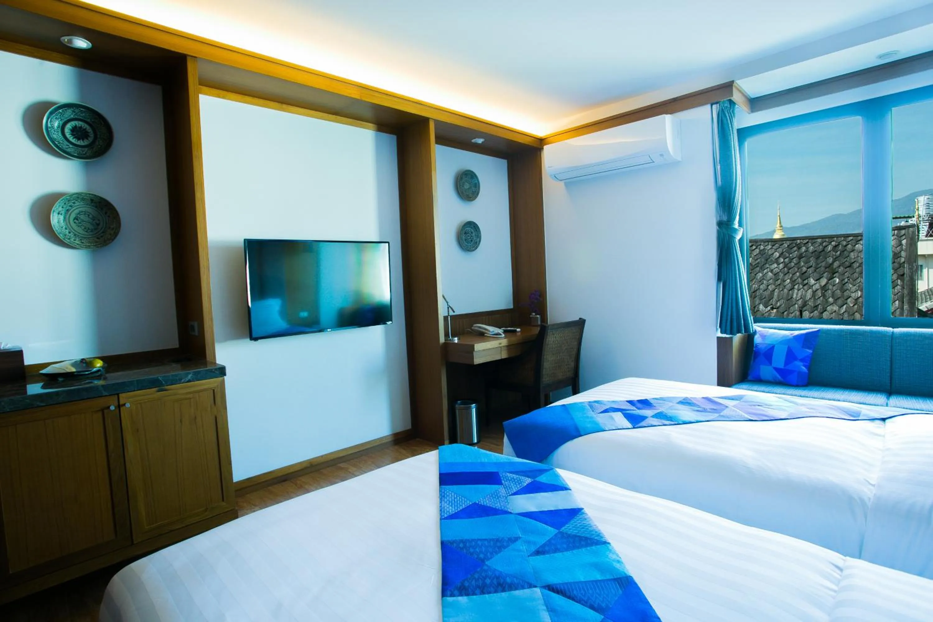 Bed in Lavana Hotel Chiangmai