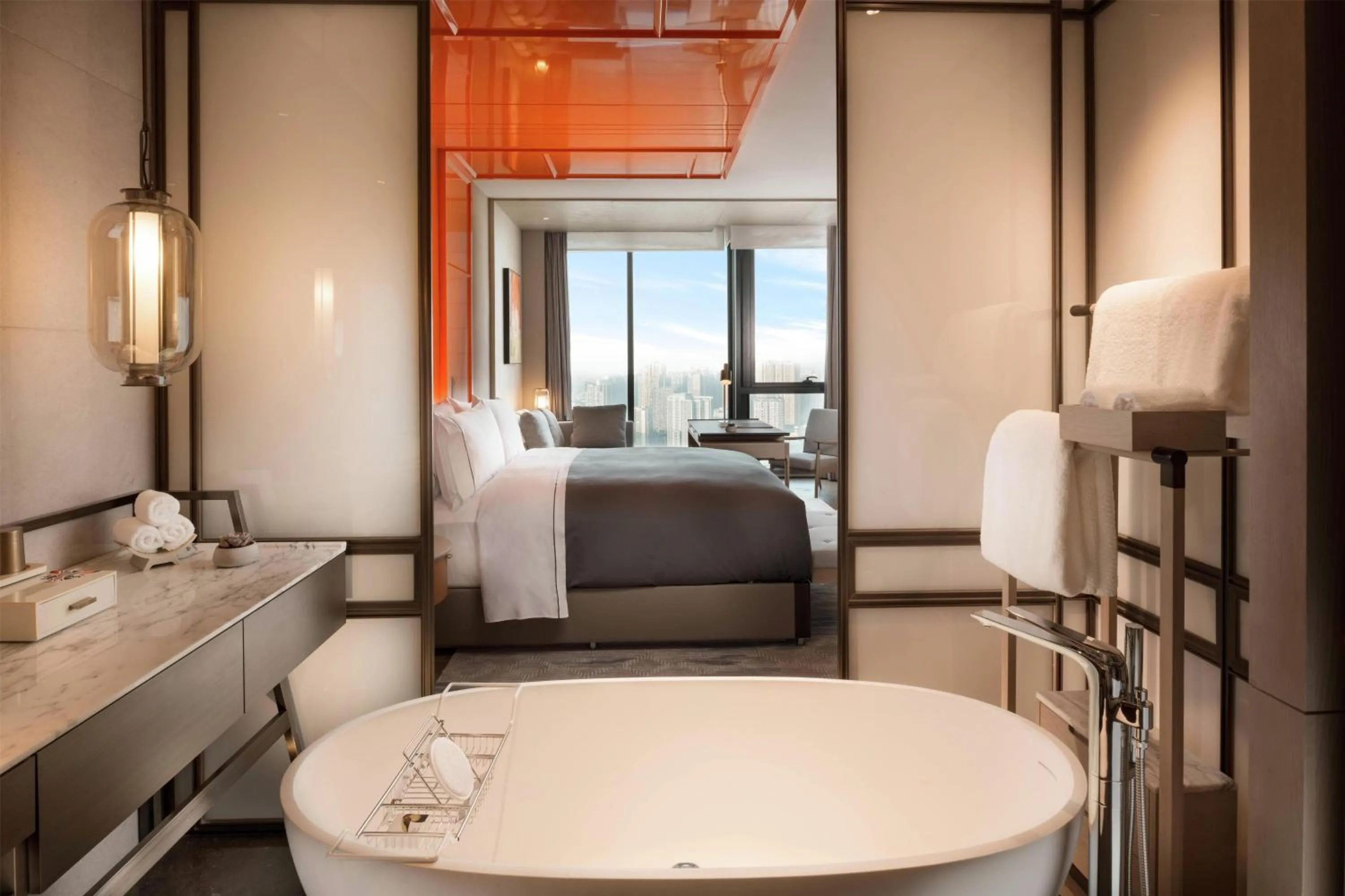 Bathroom in Canopy by Hilton Chengdu City Centre