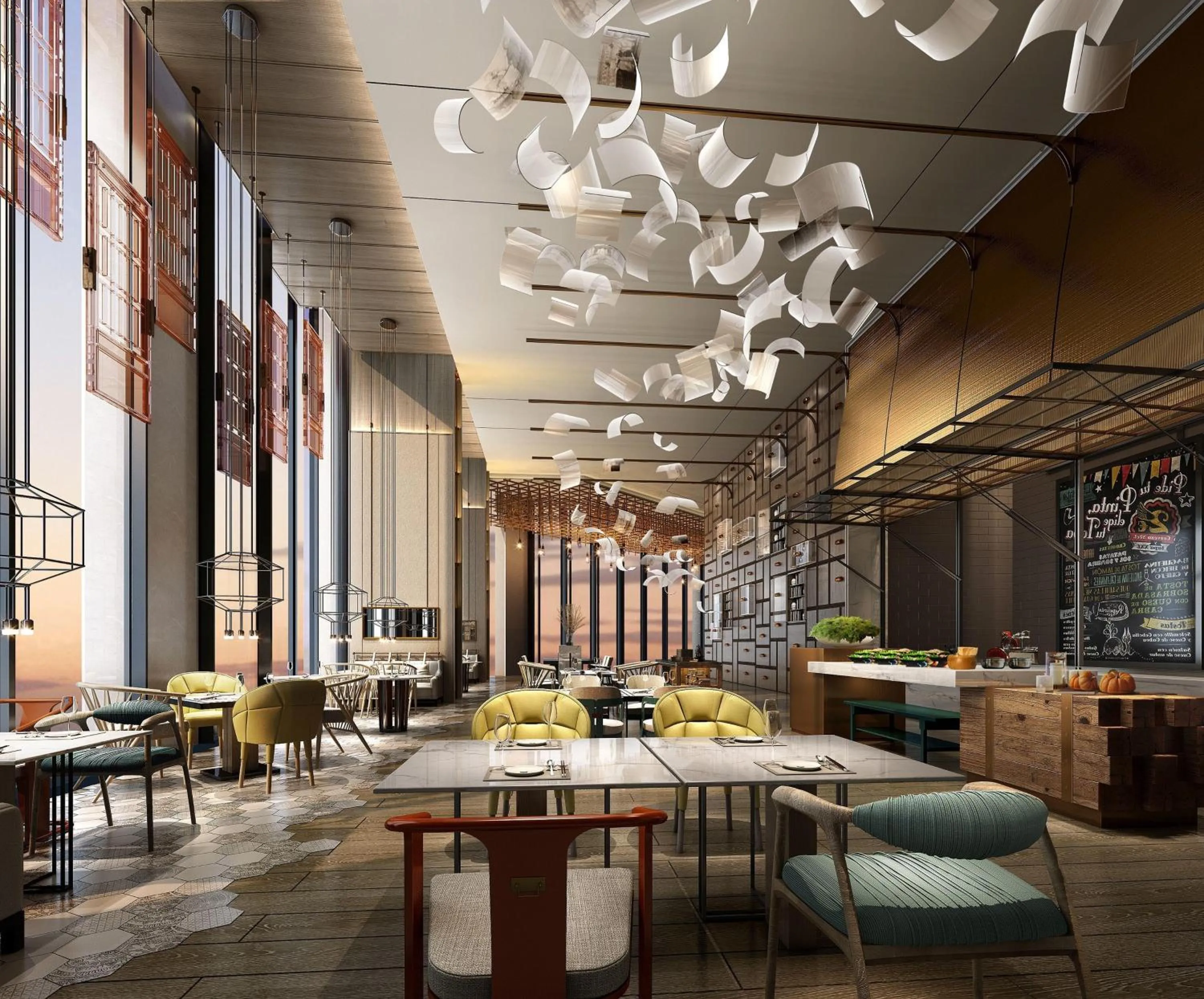 Restaurant/places to eat in Canopy by Hilton Chengdu City Centre