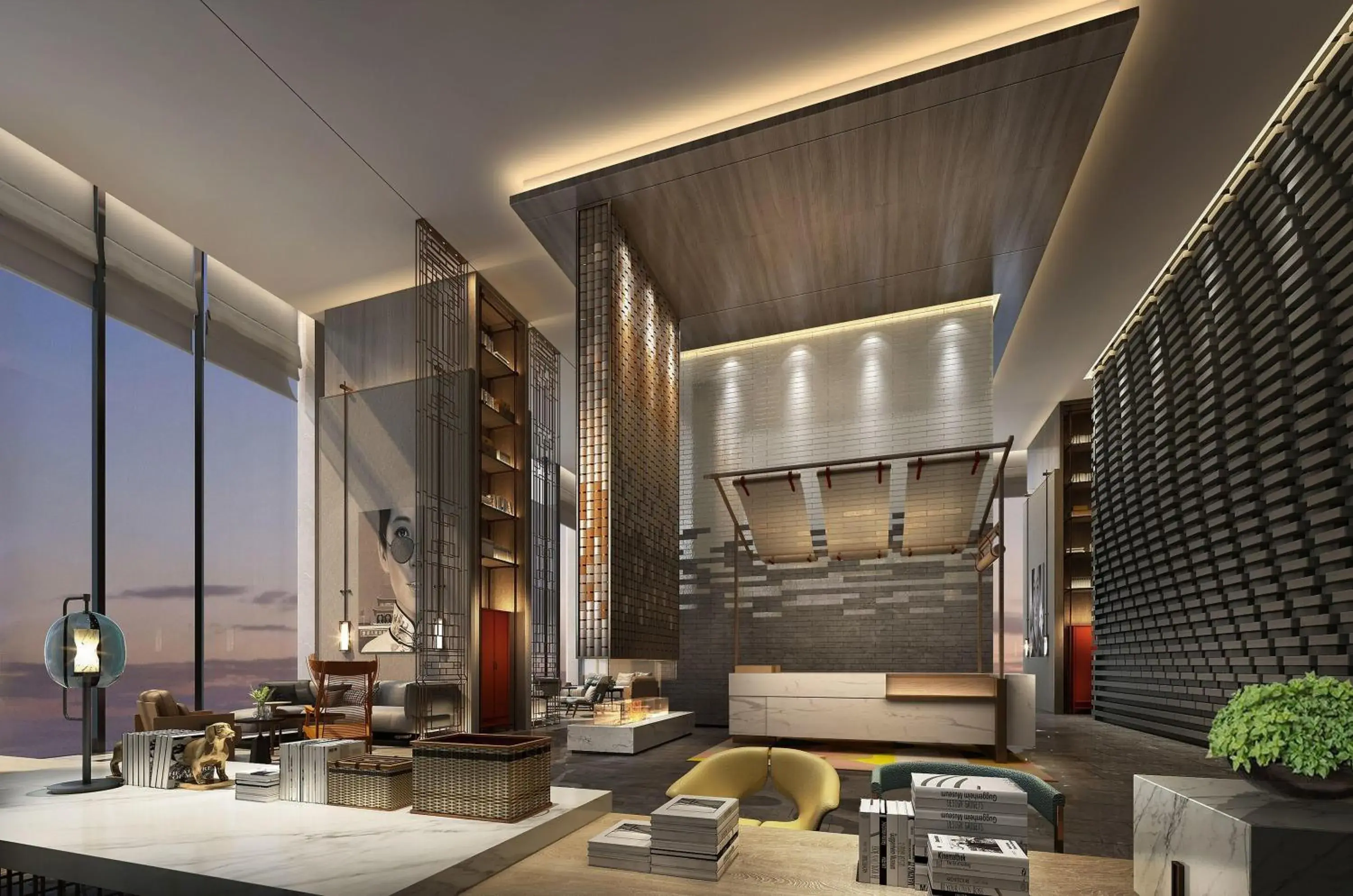 Lobby or reception in Canopy by Hilton Chengdu City Centre Lobby or reception in Canopy by Hilton Chengdu City Centre