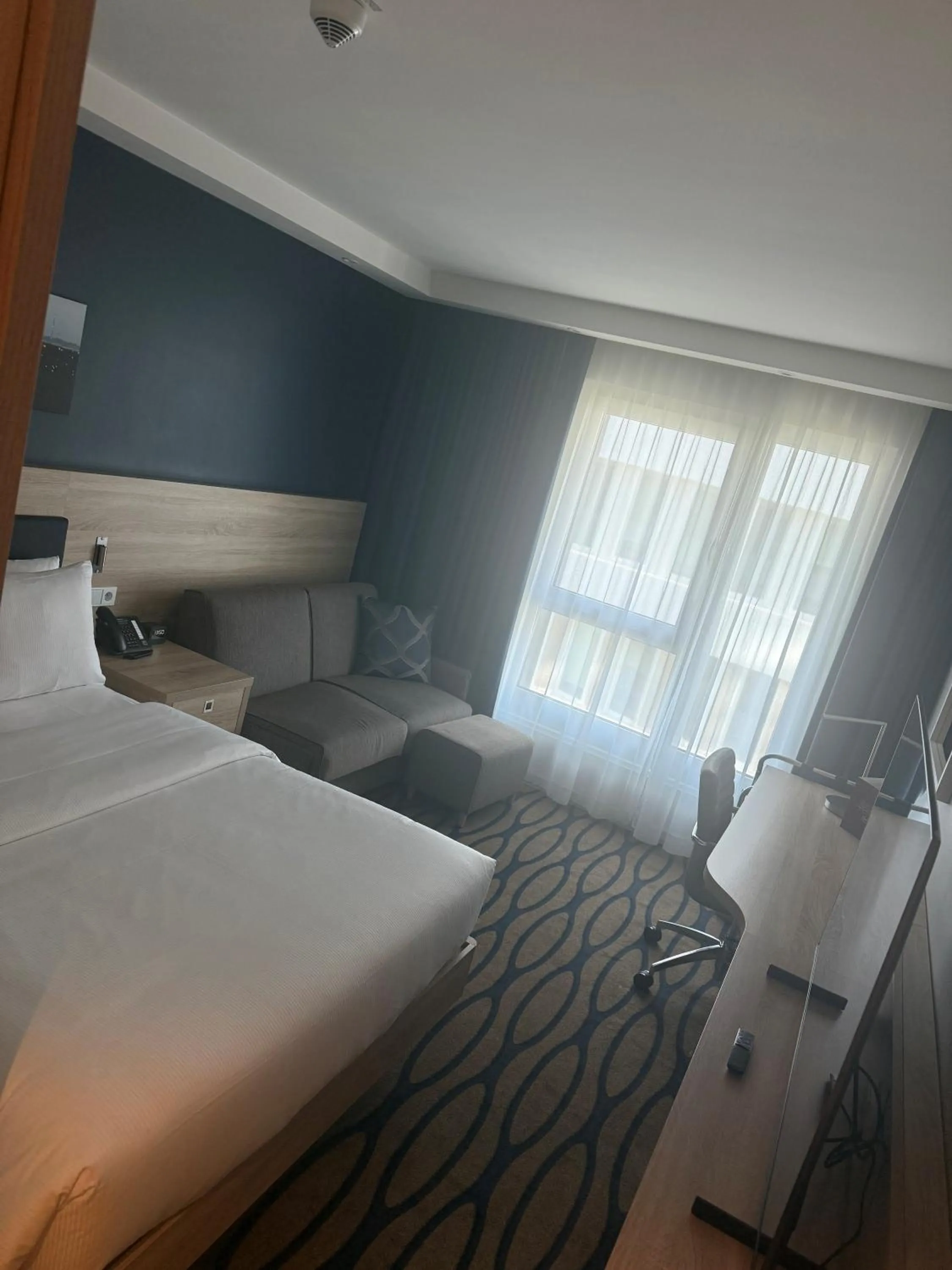 Bed in Hampton By Hilton Frankfurt Airport