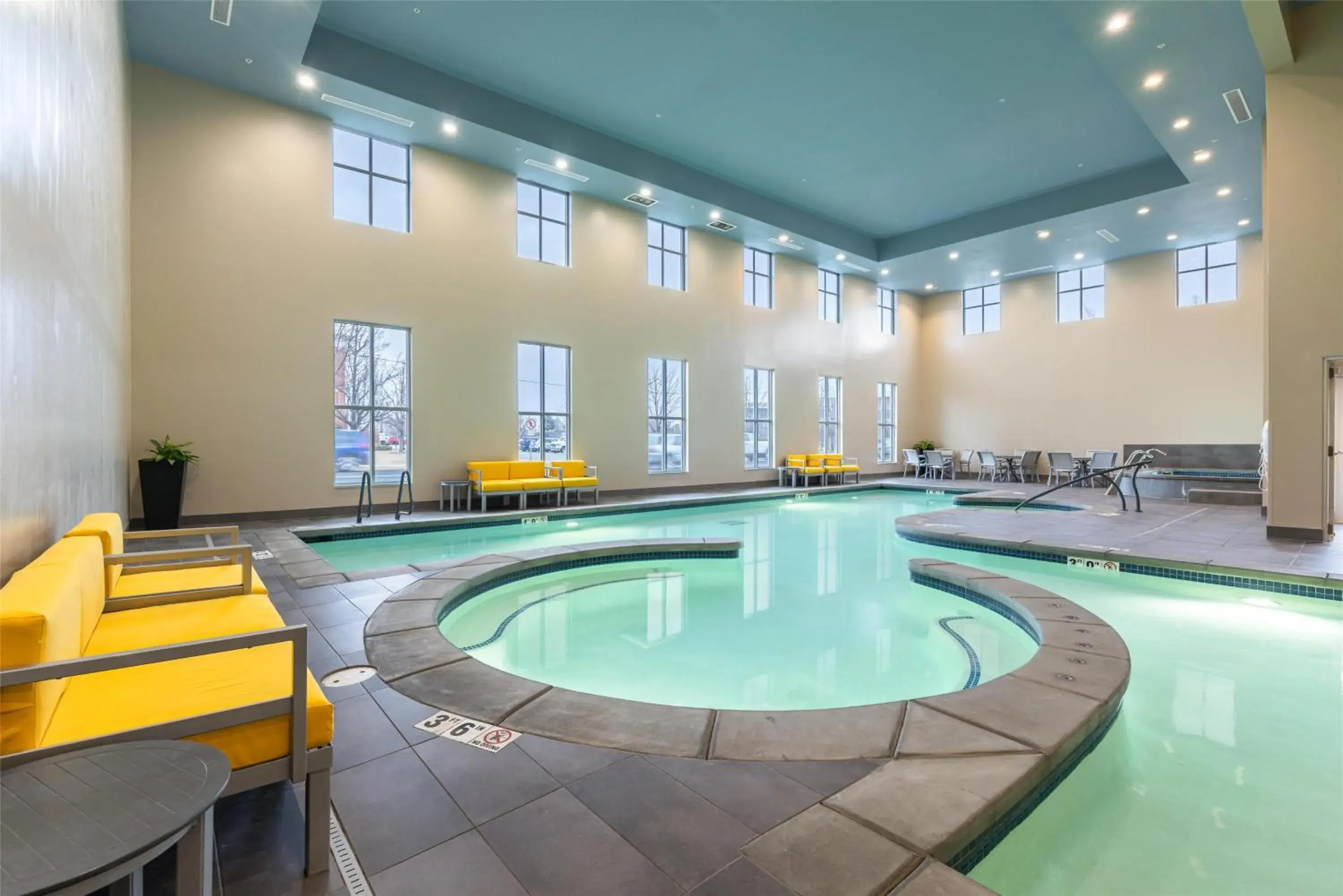 Pool view in Hampton Inn And Suites Logan, Ut Pool view in Hampton Inn And Suites Logan, Ut