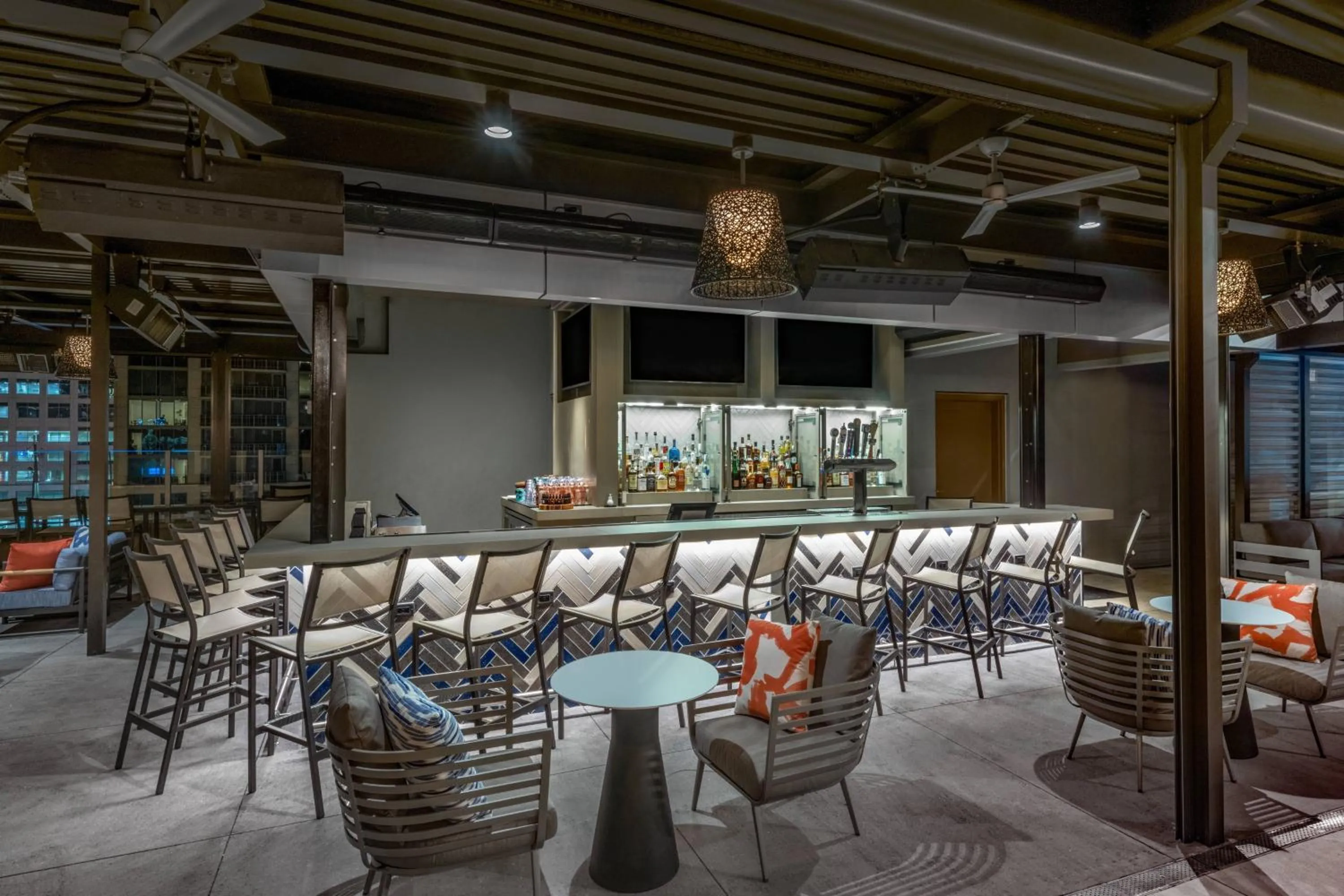 Lounge or bar in AC Hotel by Marriott Atlanta Midtown