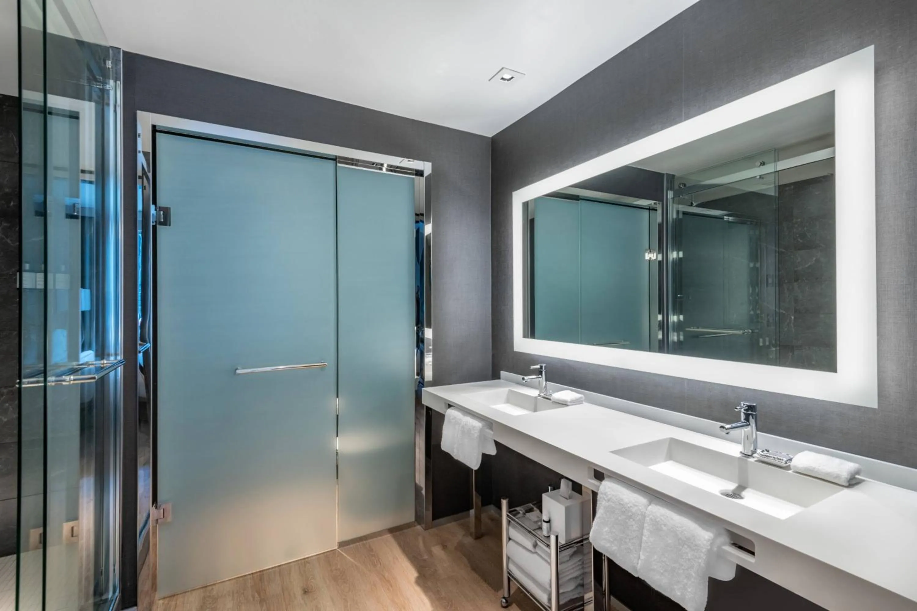 Bathroom in AC Hotel by Marriott Atlanta Midtown