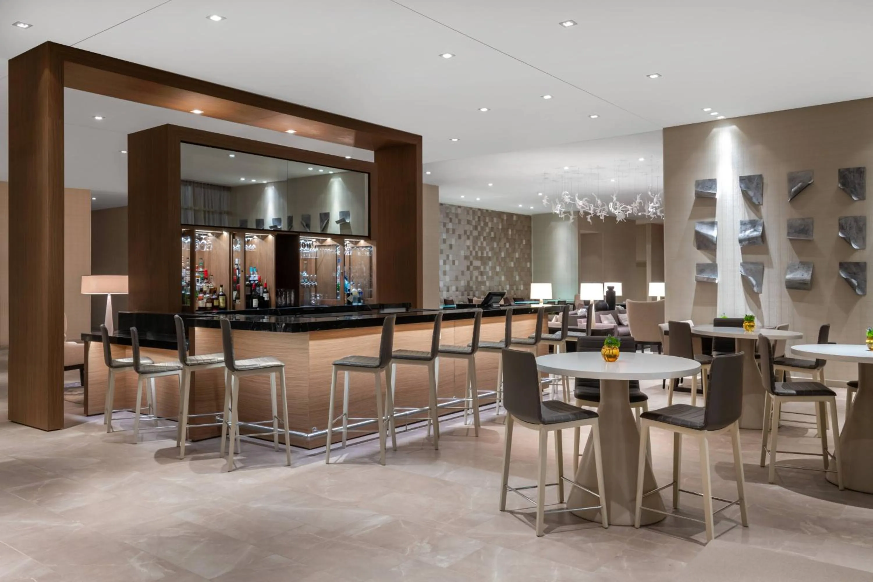 Lounge or bar in AC Hotel by Marriott Atlanta Midtown
