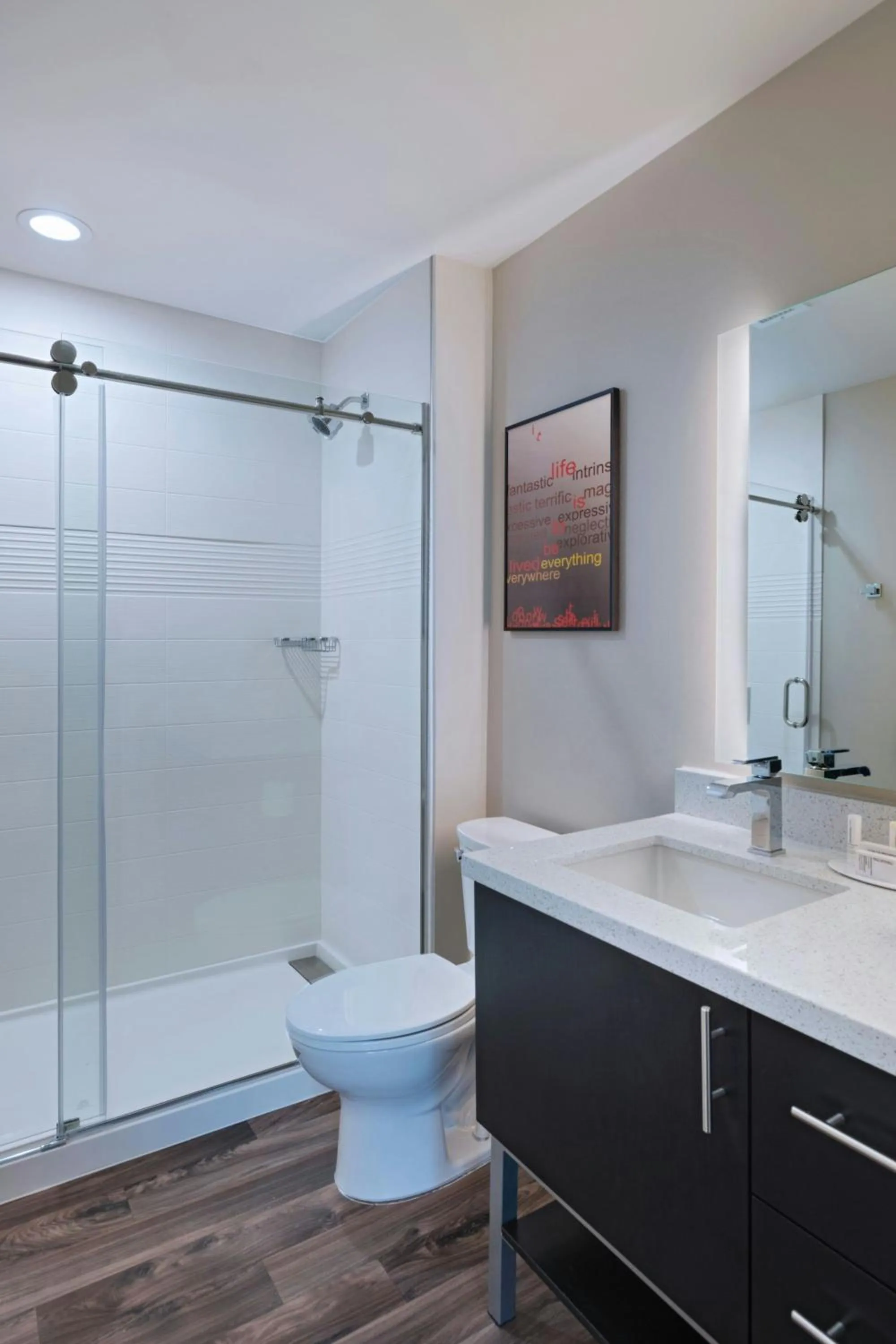 Bathroom in TownePlace Suites by Marriott Dallas DFW Airport North/Irving