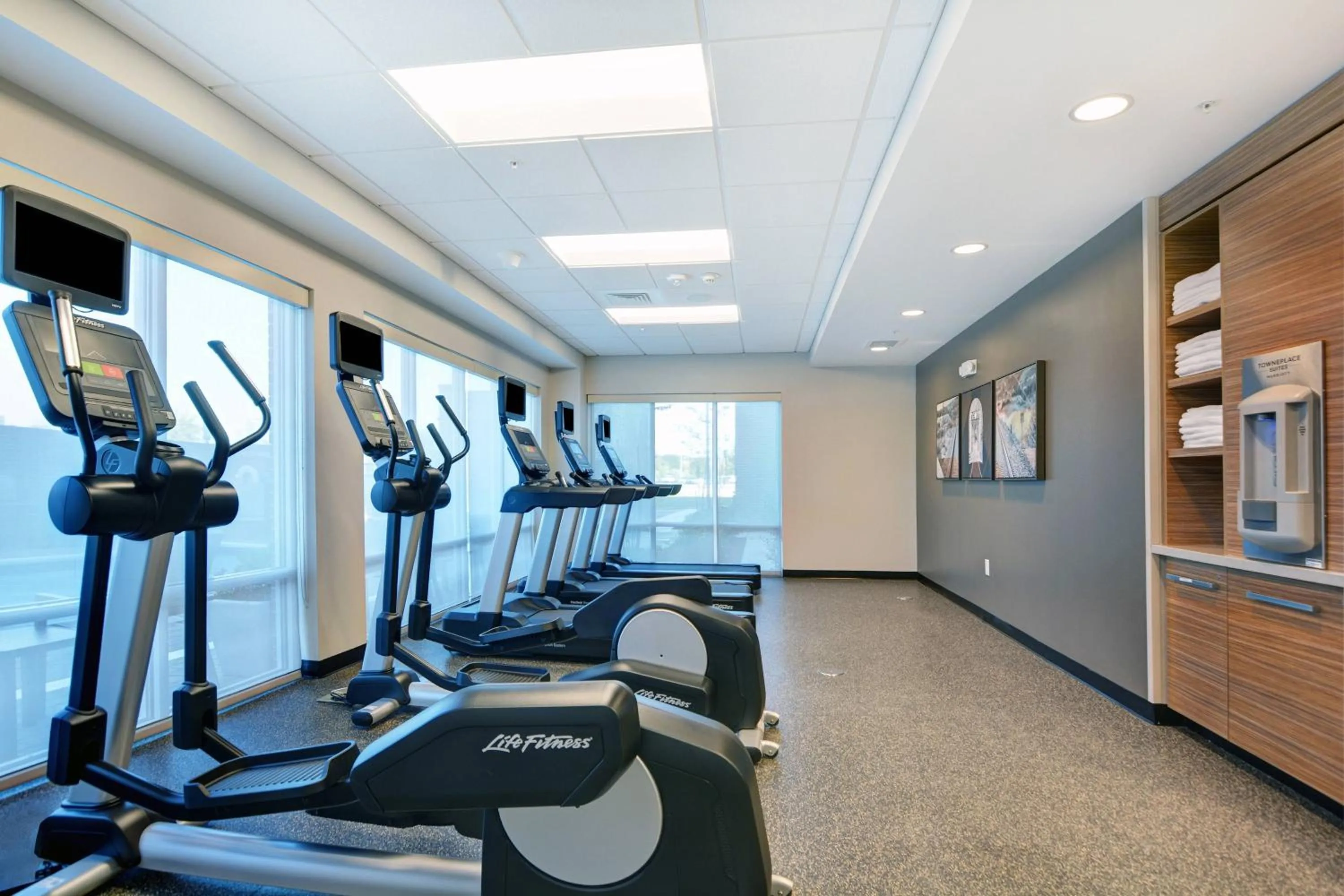 Fitness centre/facilities in TownePlace Suites by Marriott Jackson Airport/Flowood