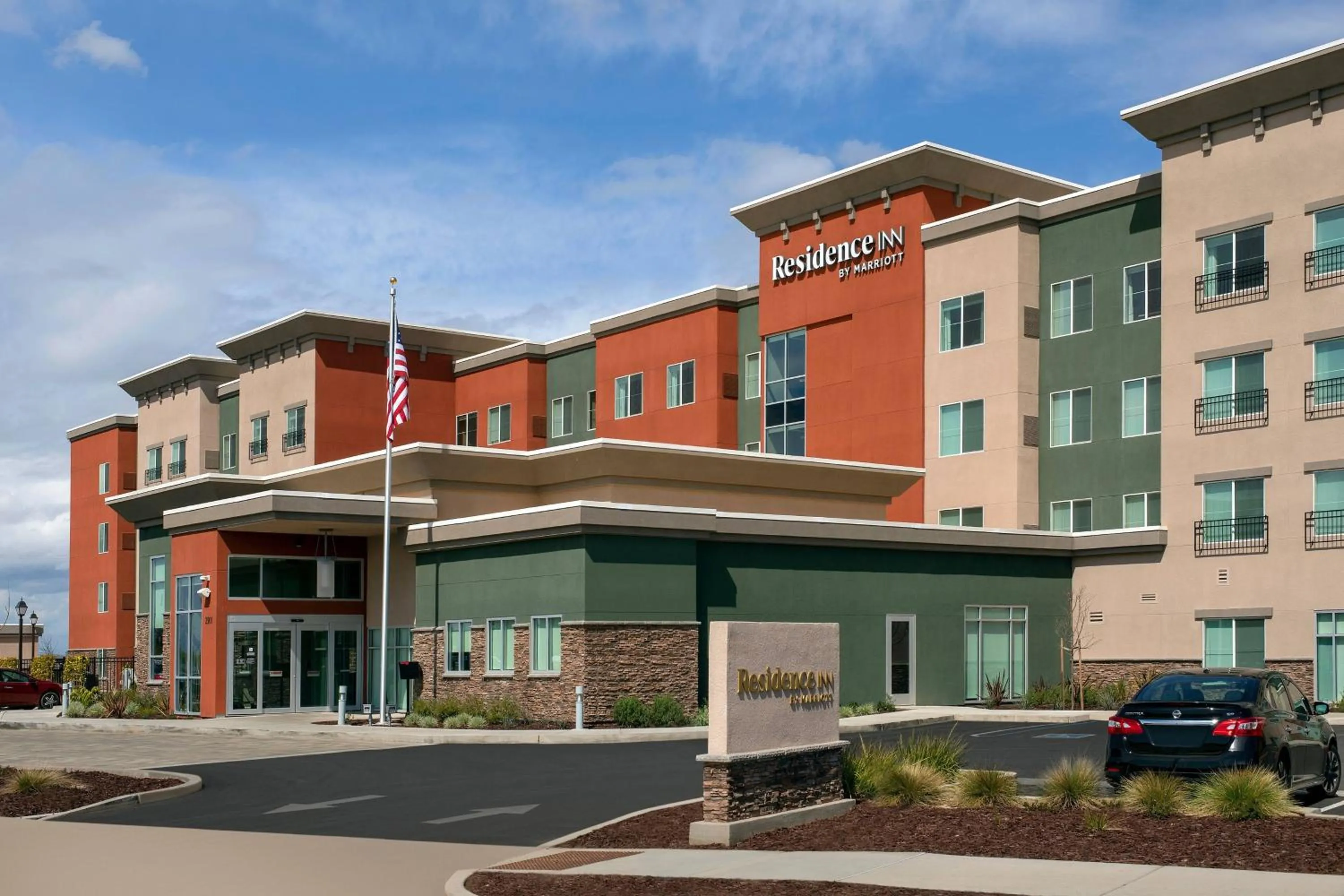 Property building in Residence Inn by Marriott Modesto North