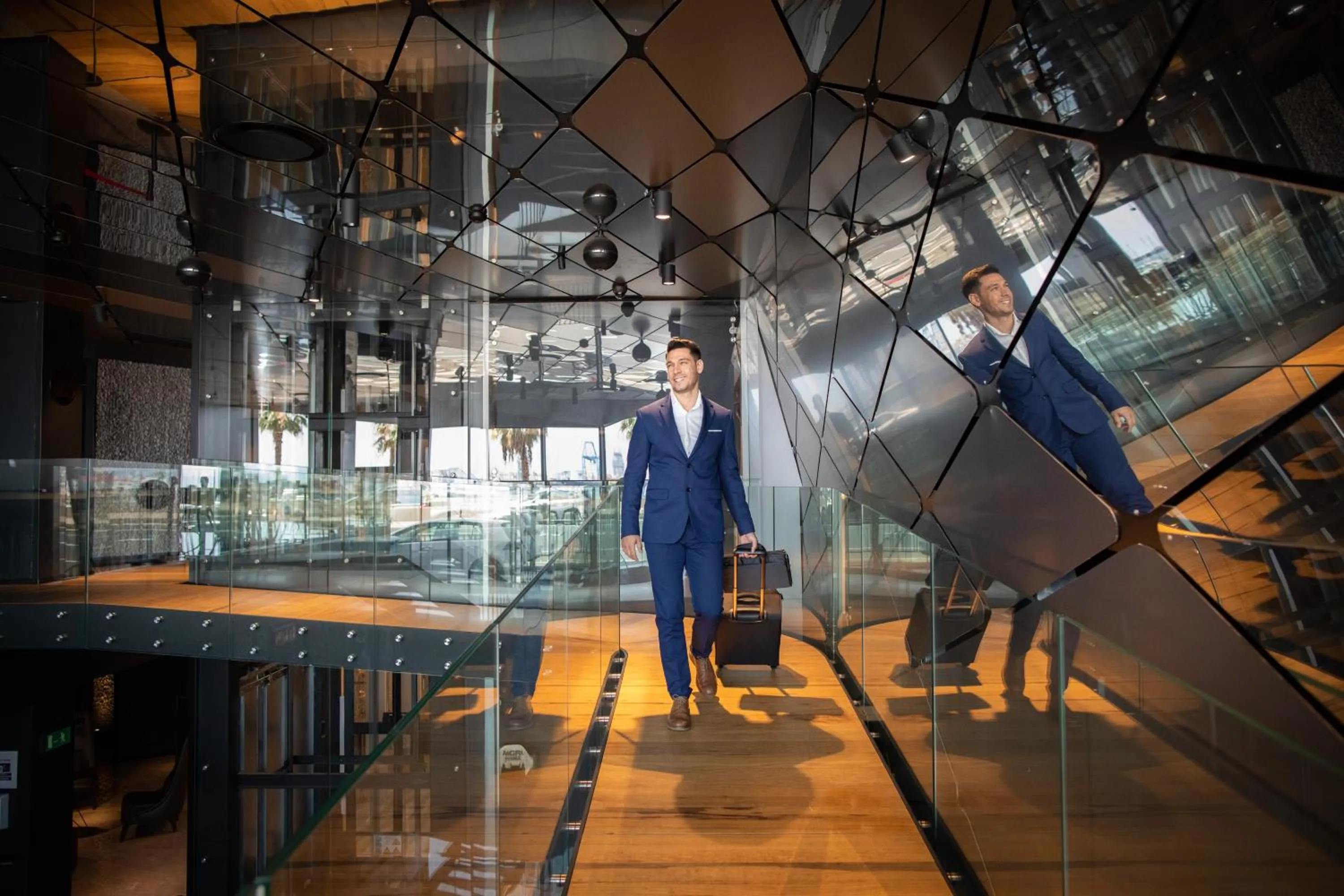 Lobby or reception in Silken Saaj Las Palmas