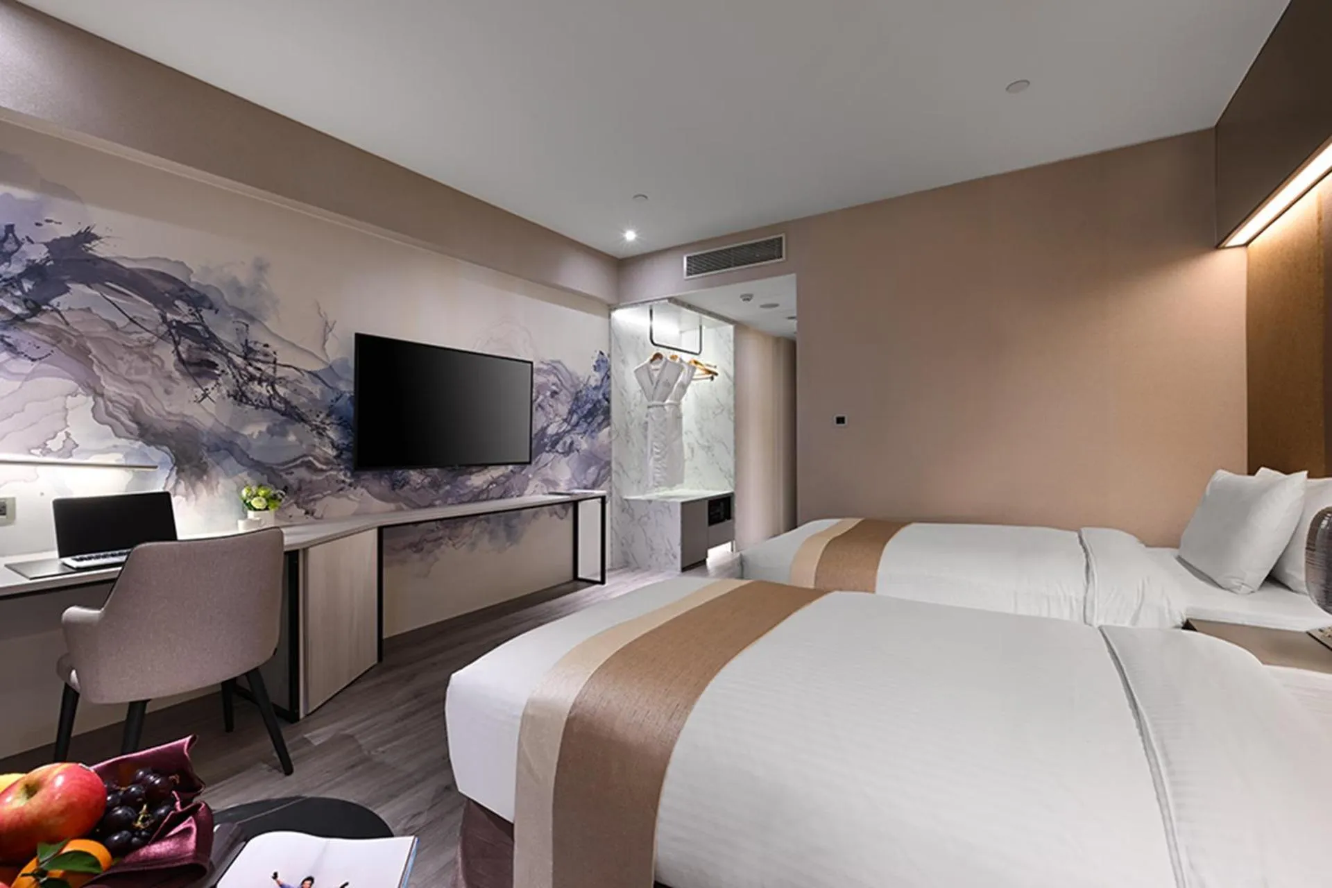 Bedroom, Bed in Park Taipei Hotel