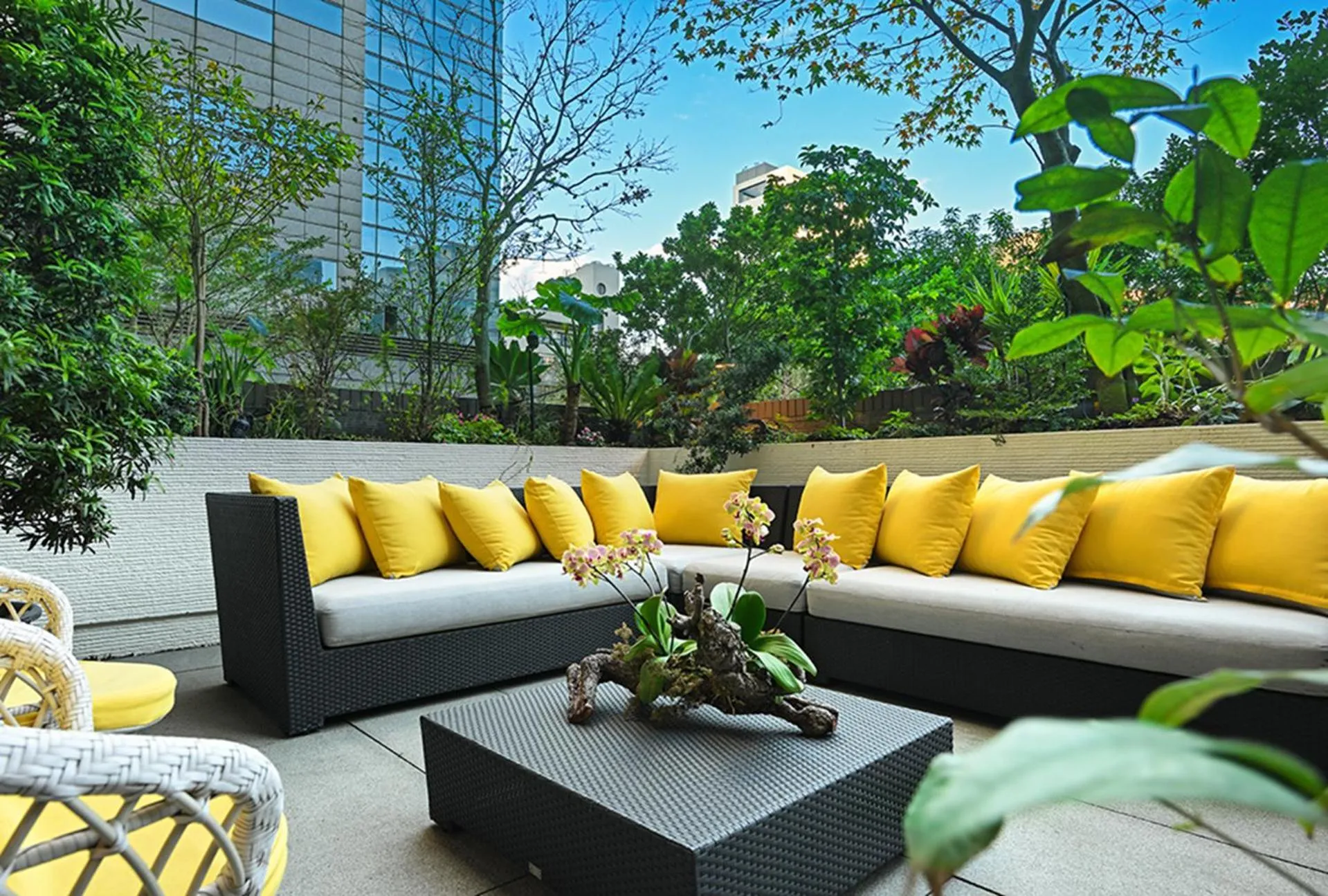 Balcony/Terrace in Park Taipei Hotel