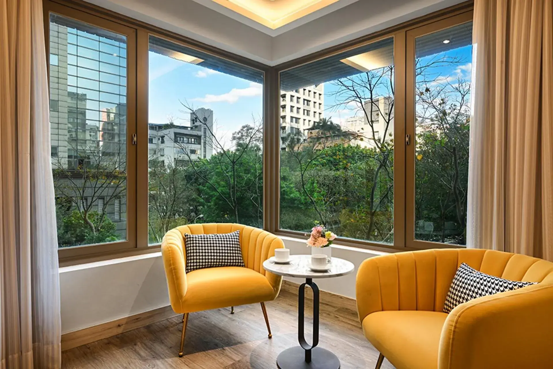 View (from property/room) in Park Taipei Hotel View (from property/room) in Park Taipei Hotel