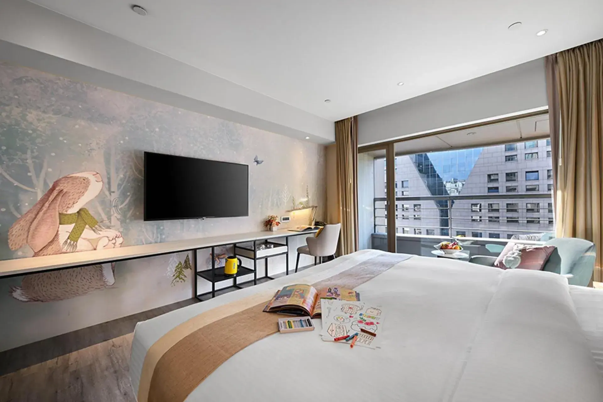 Bedroom, Bed in Park Taipei Hotel Bedroom, Bed in Park Taipei Hotel