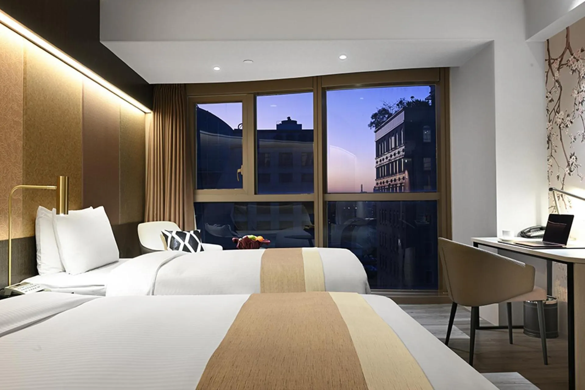 Bedroom, Bed in Park Taipei Hotel