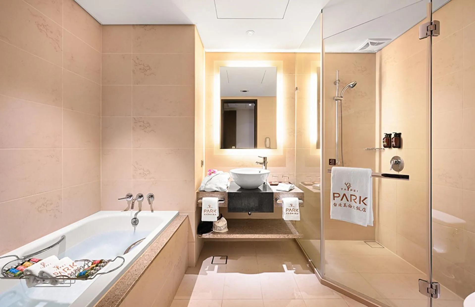 Bathroom in Park Taipei Hotel