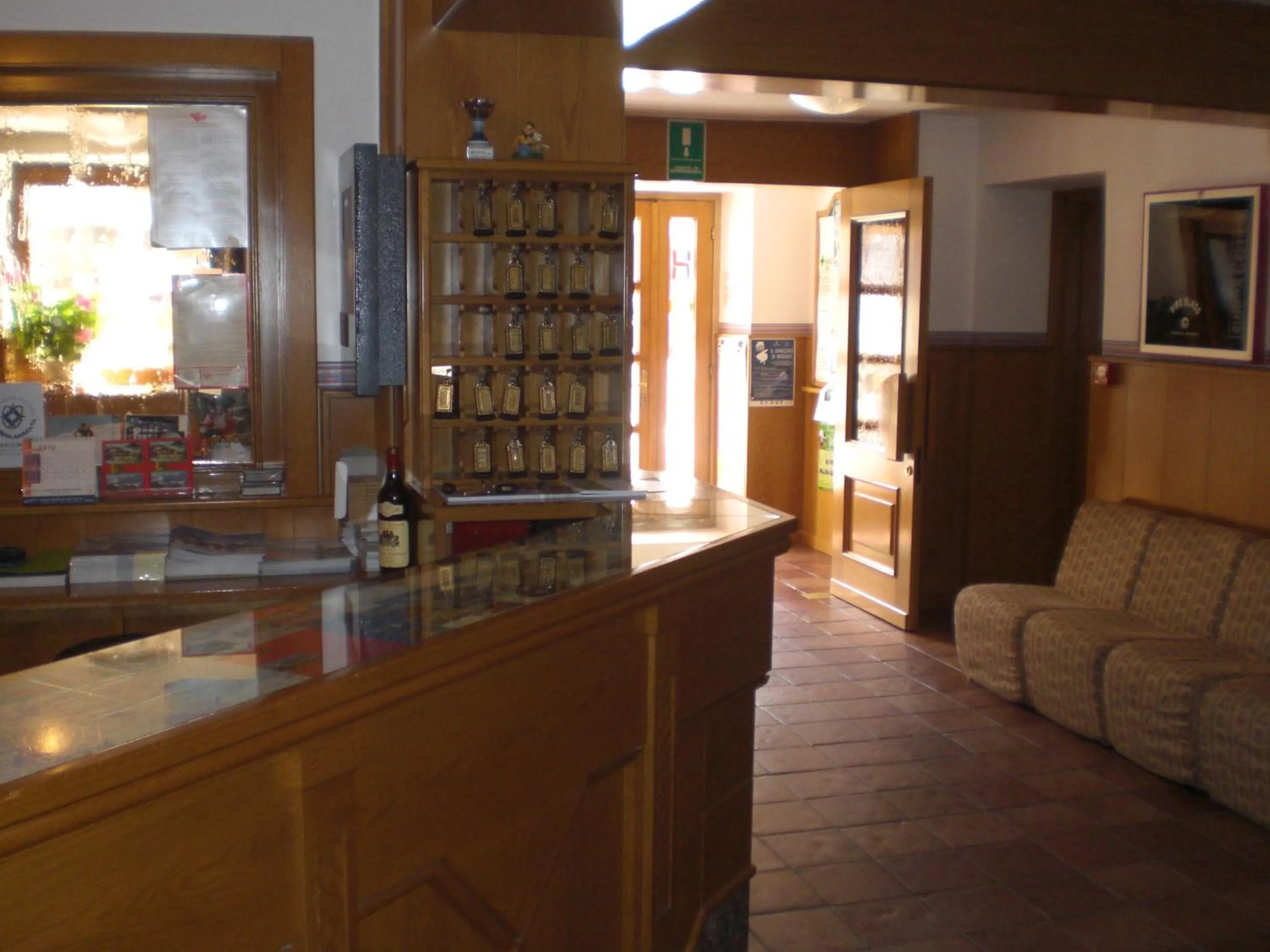 Lobby or reception in Hotel Edelweiss