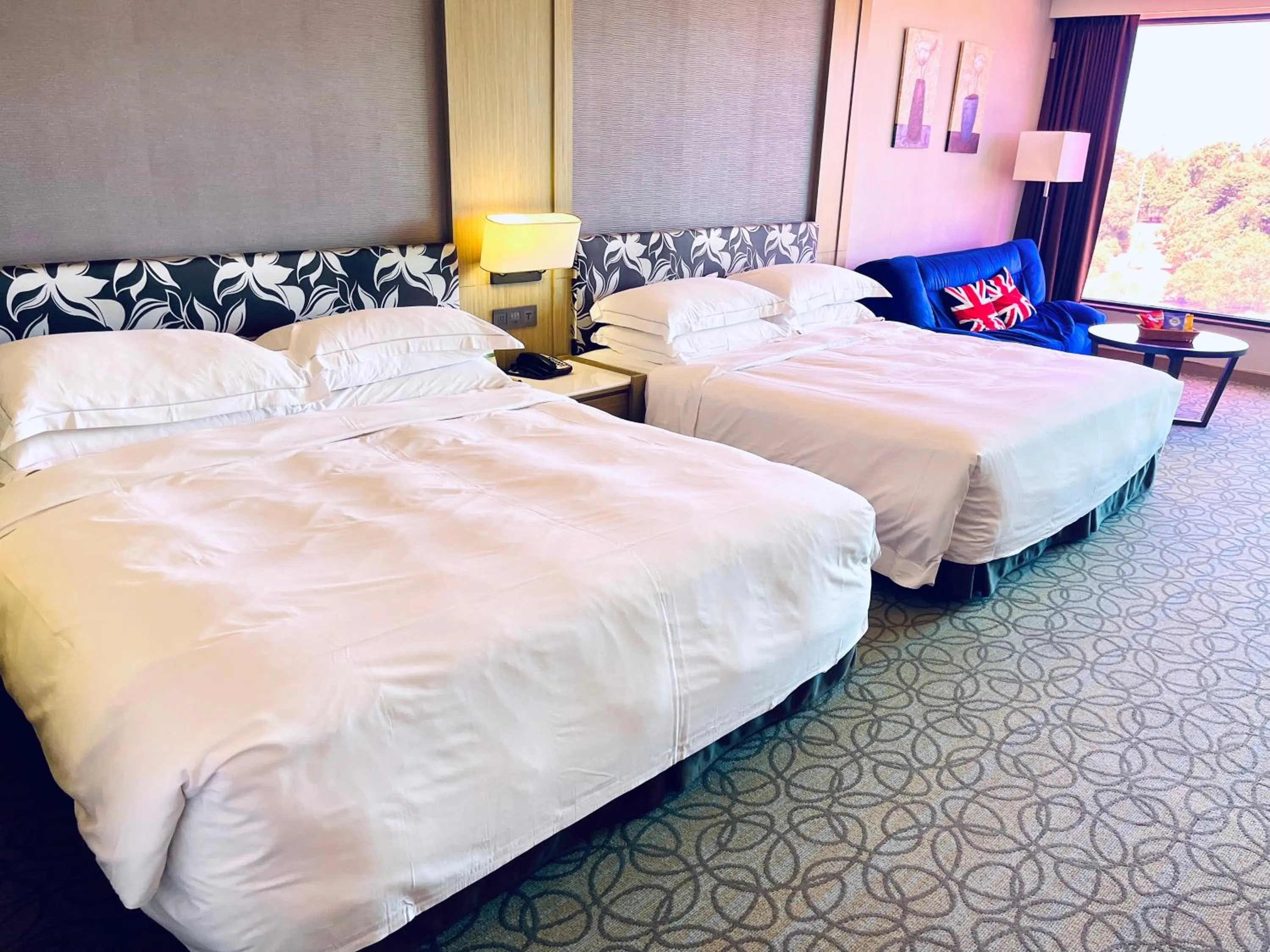 Bed in Fullon Hotel LihPao Resort