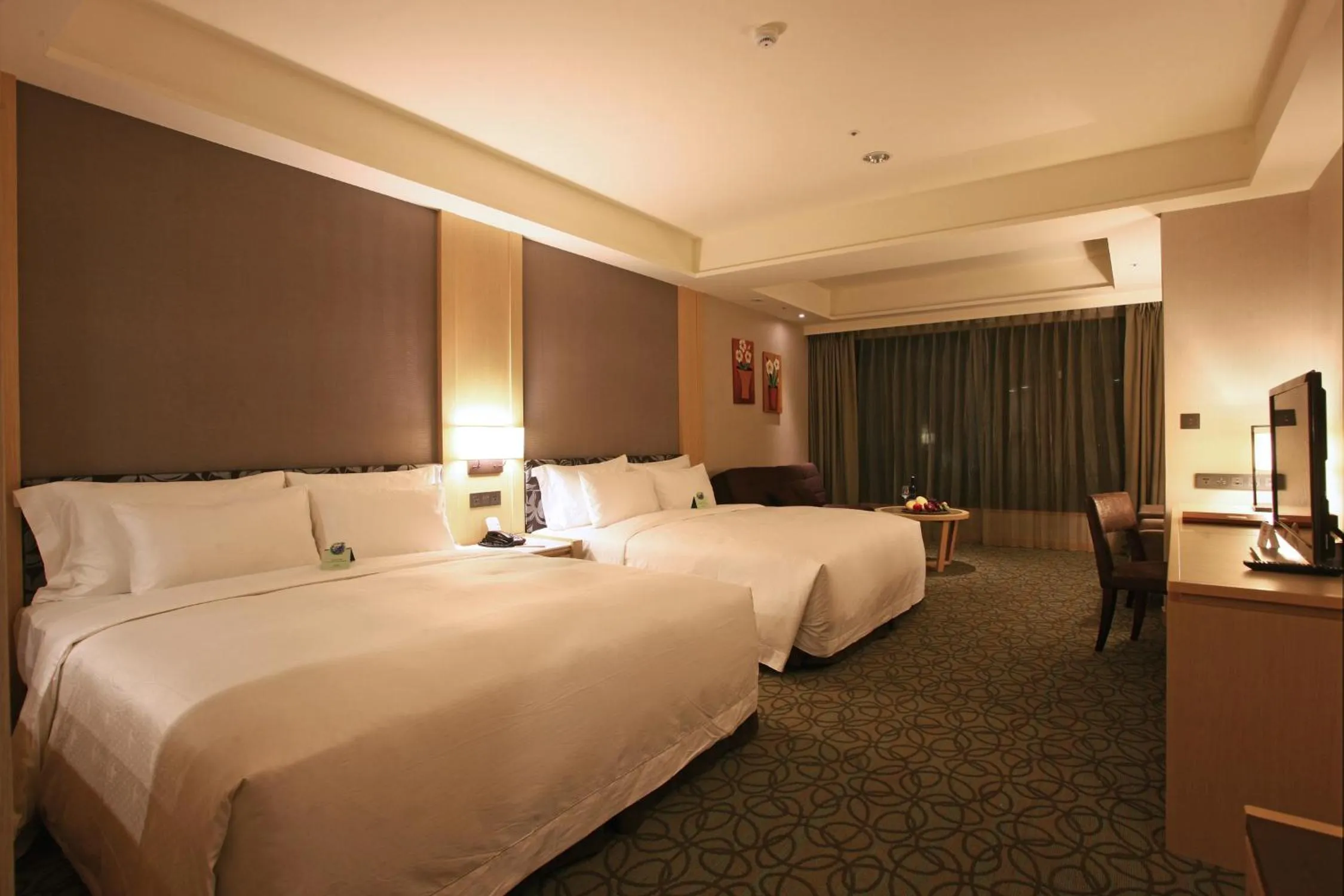 Bed in Fullon Hotel LihPao Resort