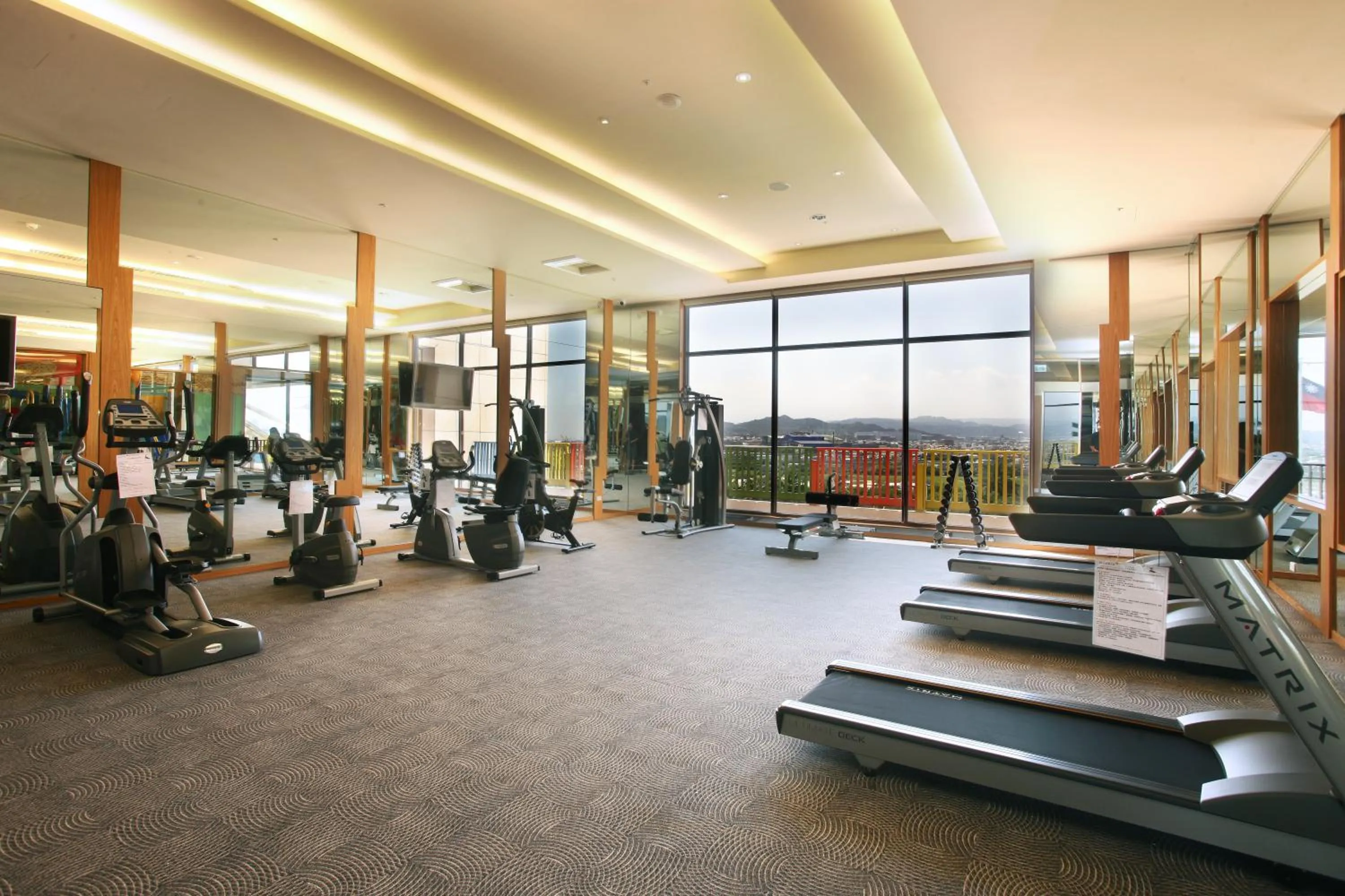 Fitness centre/facilities in Fullon Hotel LihPao Resort