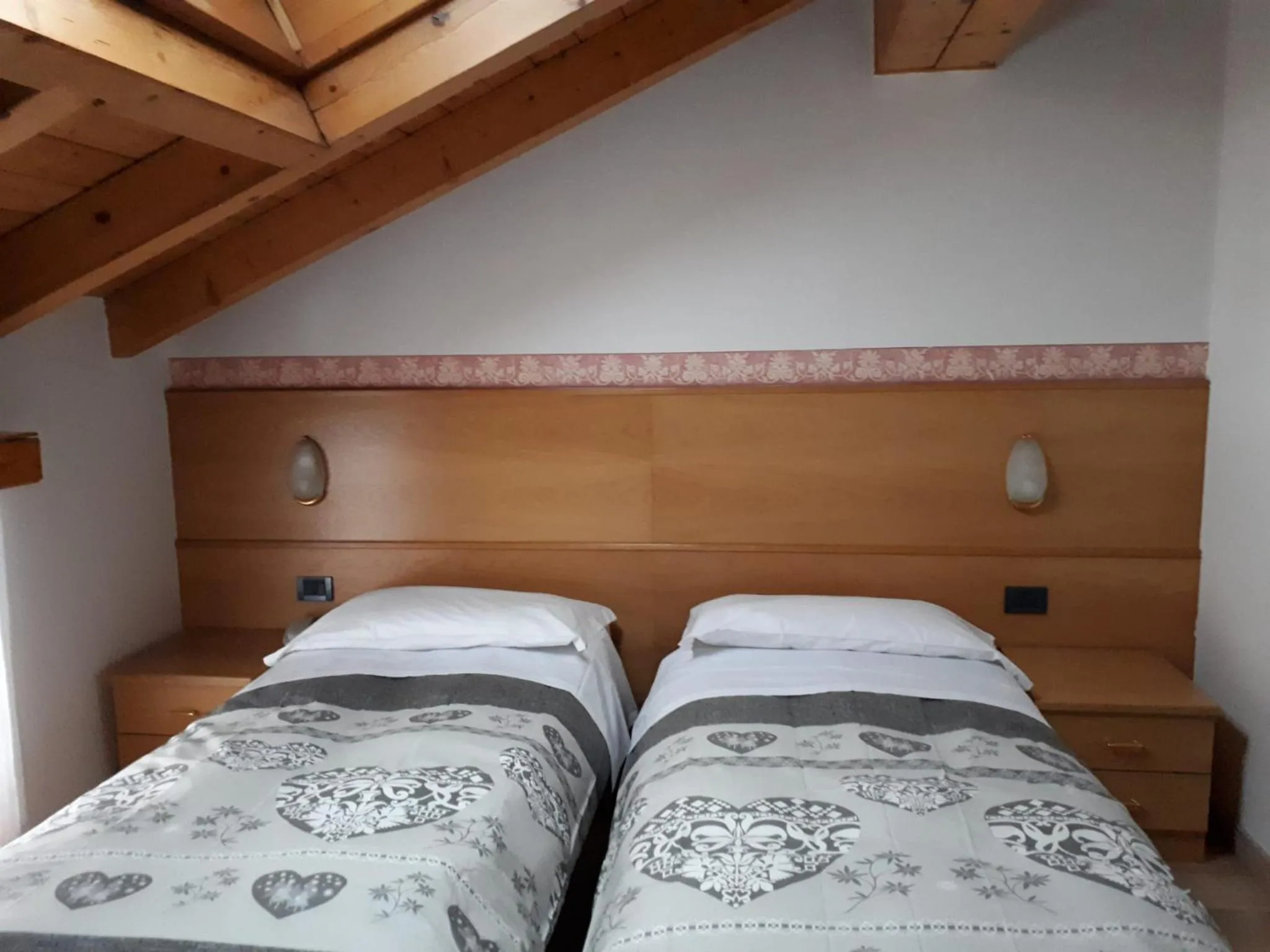 Bed in Hotel Panorama