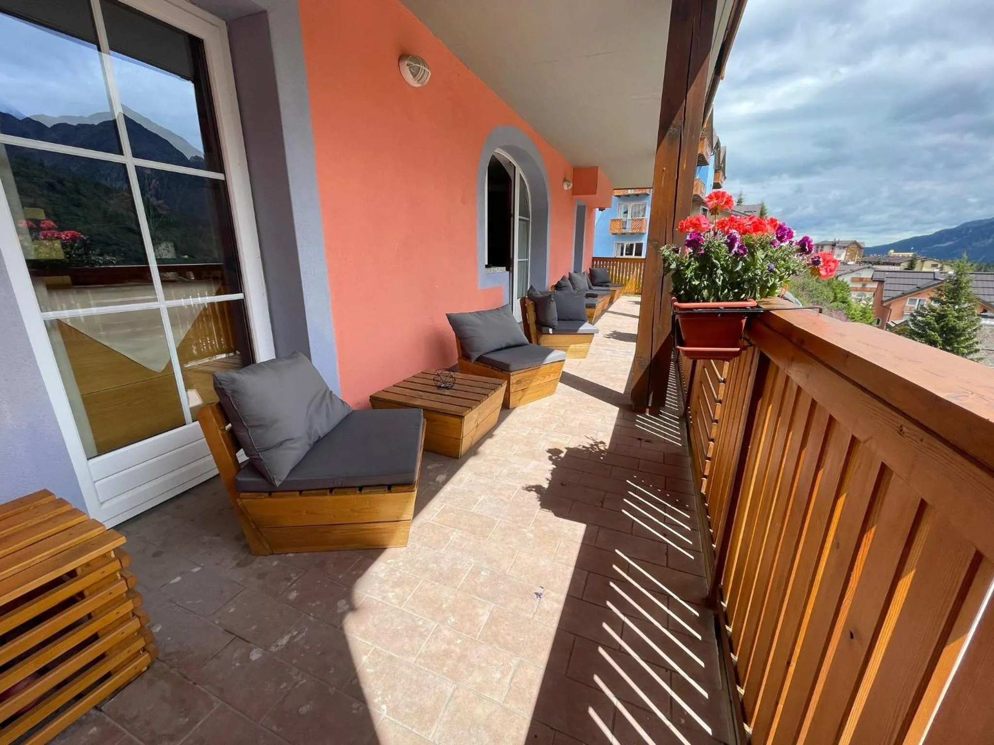Balcony/Terrace in Hotel Panorama