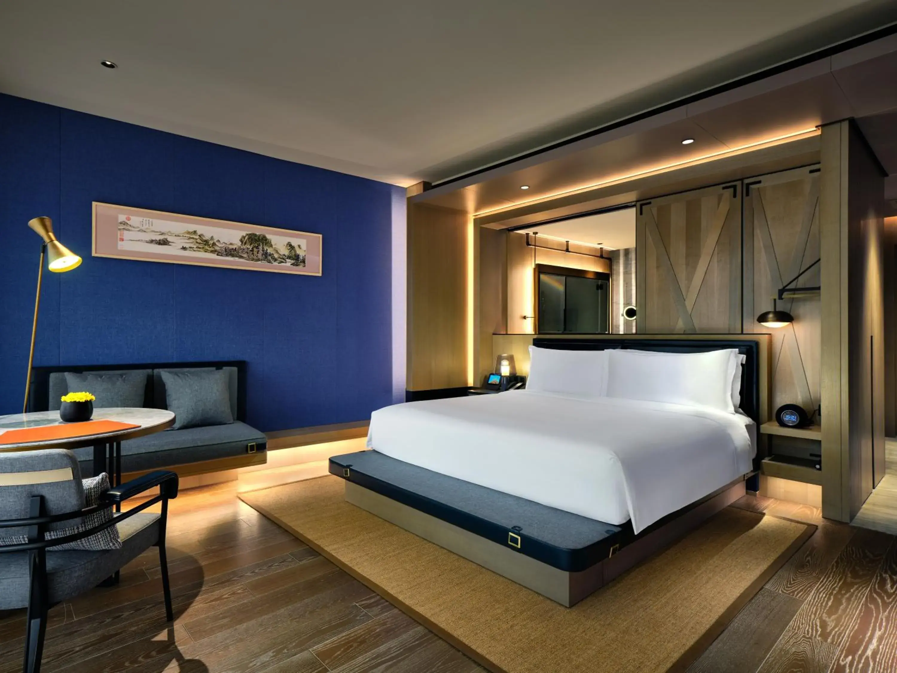 Bedroom, Bed in InterContinental Shanghai Wonderland, an IHG Hotel Bedroom, Bed in InterContinental Shanghai Wonderland, an IHG Hotel