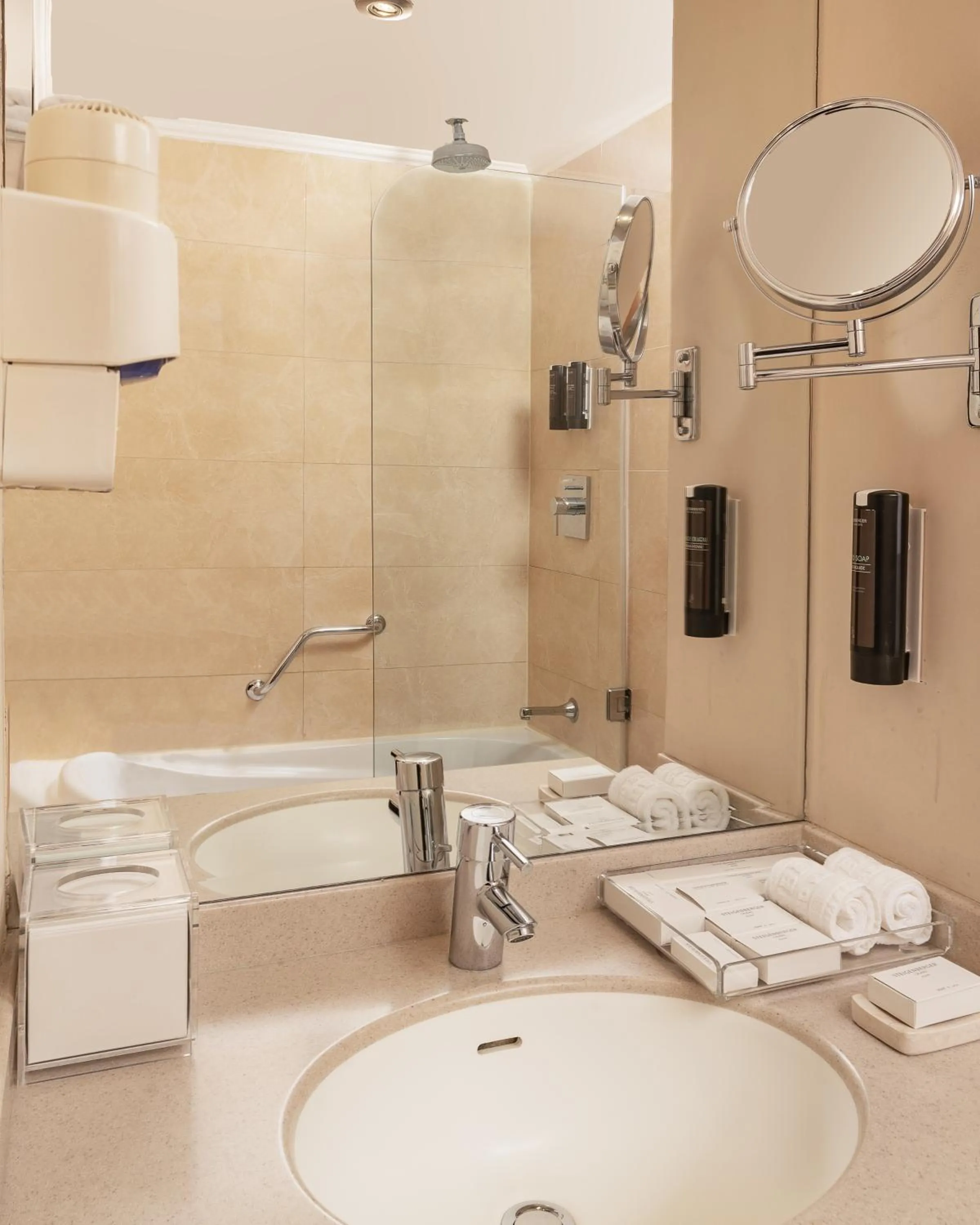 Bathroom in Steigenberger Omar El Khayam Nile Cruise - Every Monday from Aswan for 07 & 04 Nights - Every Friday From Abu Simbel for 03 Nights