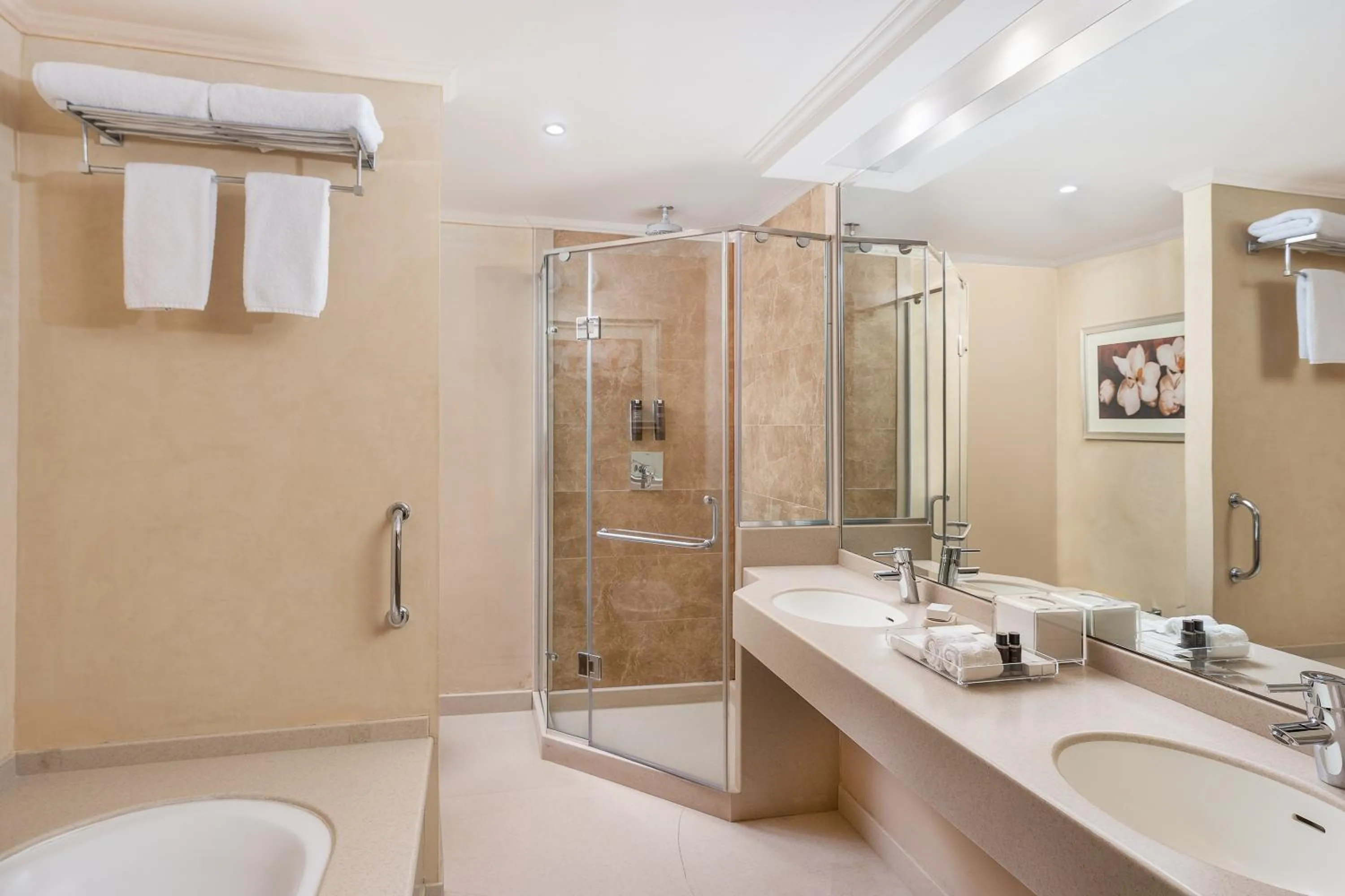 Bathroom in Steigenberger Omar El Khayam Nile Cruise - Every Monday from Aswan for 07 & 04 Nights - Every Friday From Abu Simbel for 03 Nights