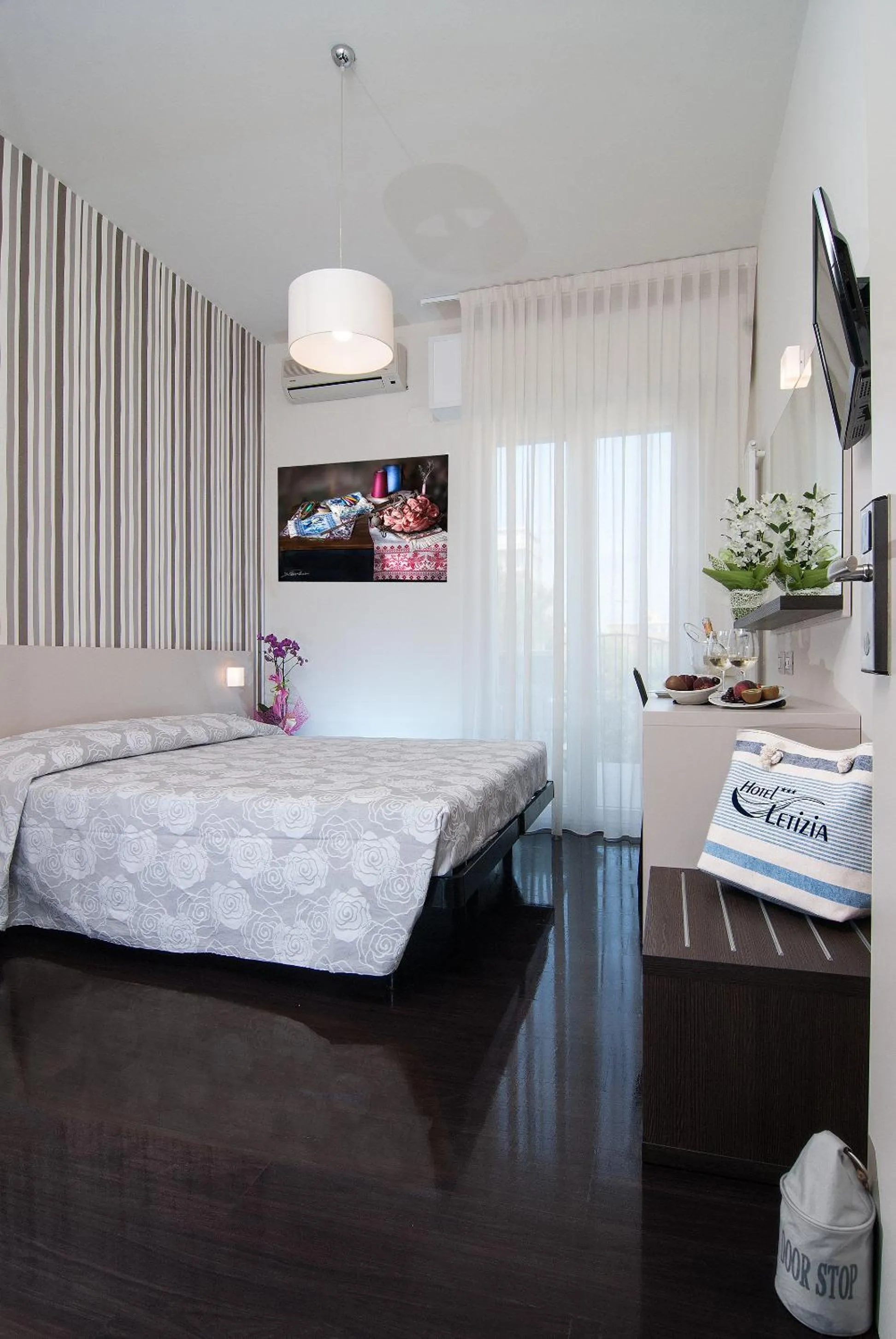 Bed in Hotel Letizia