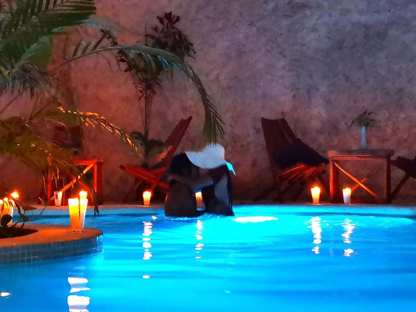 Swimming pool in Mayan Majesty Boutique Hotel