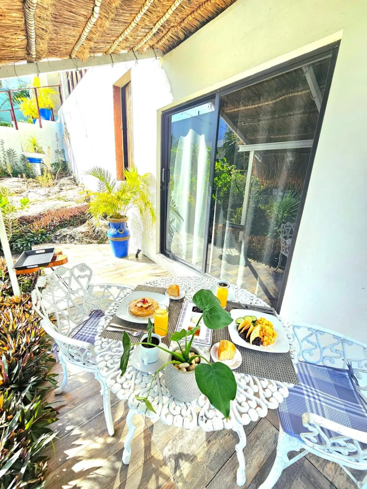 Balcony/Terrace in Mayan Majesty Boutique Hotel