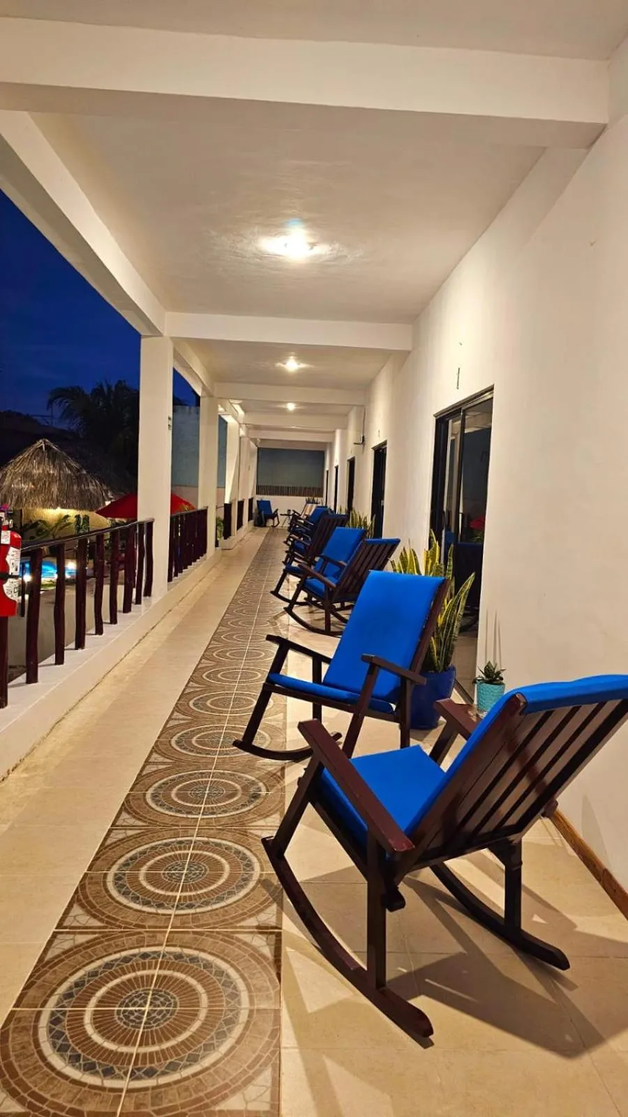 Balcony/Terrace in Mayan Majesty Boutique Hotel