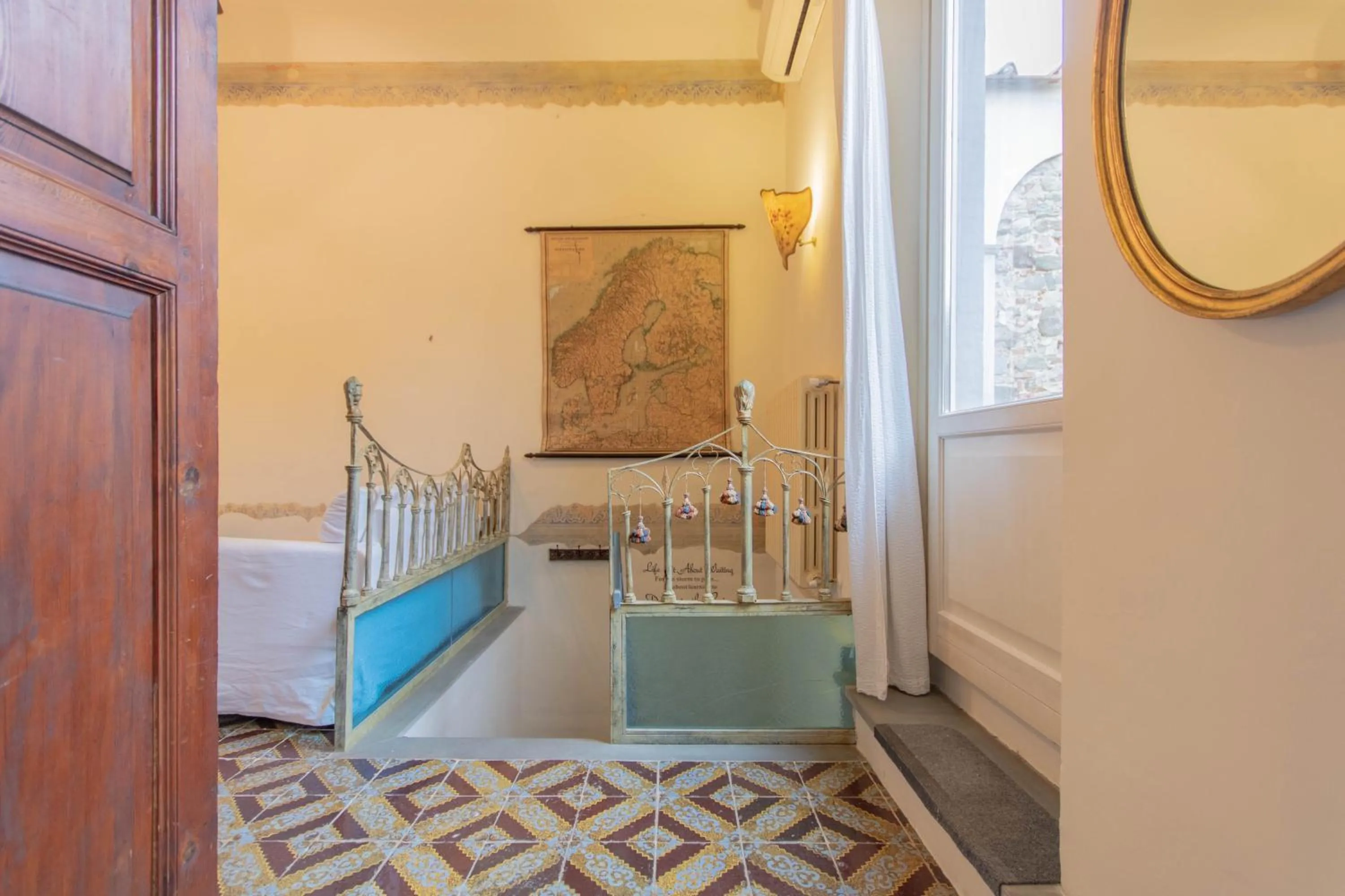 Decorative detail in Relais & Maison Grand Tour