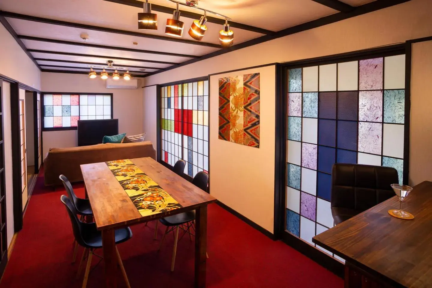 Living room in Taisho Modern Villa Zen Living room in Taisho Modern Villa Zen