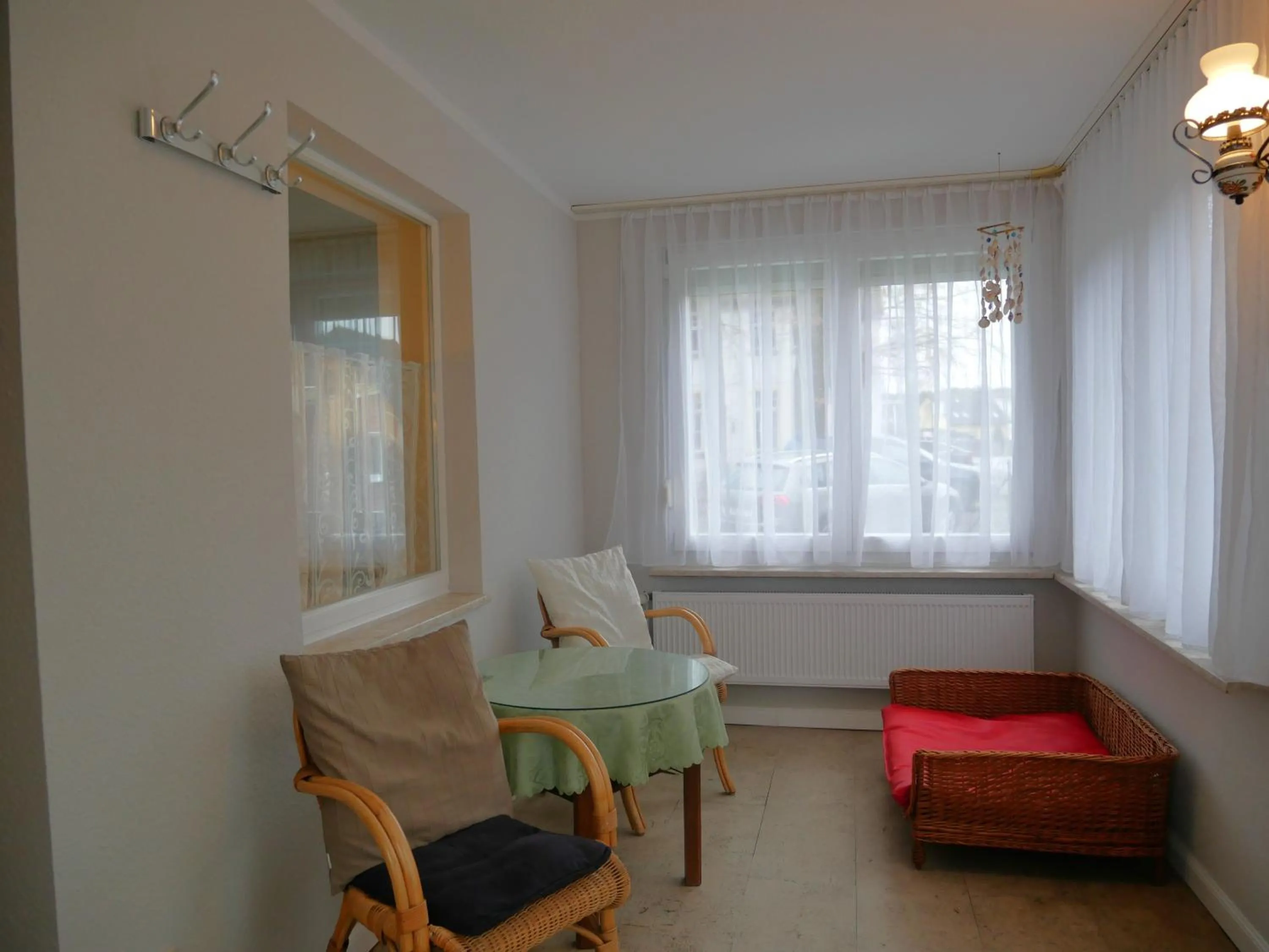 Bed in Ferienwohnungen & Bungalow Karlchen