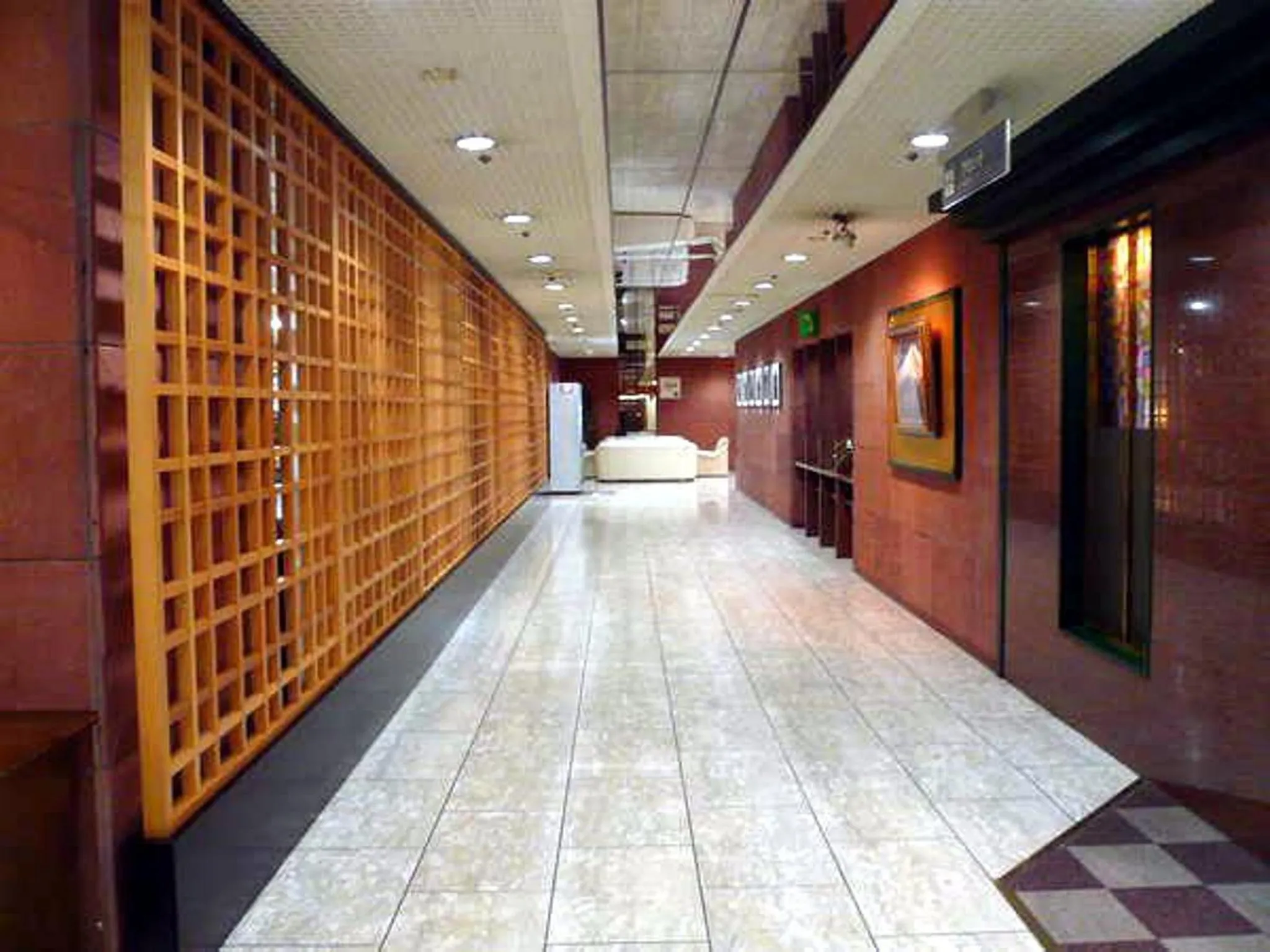 Decorative detail in Central Hotel