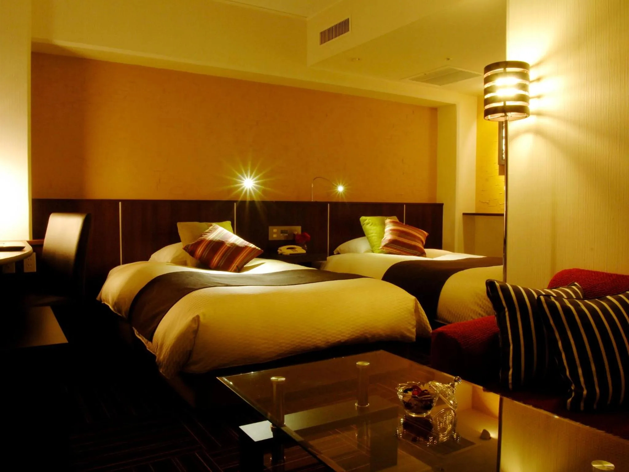 Photo of the whole room, Bed in Central Hotel