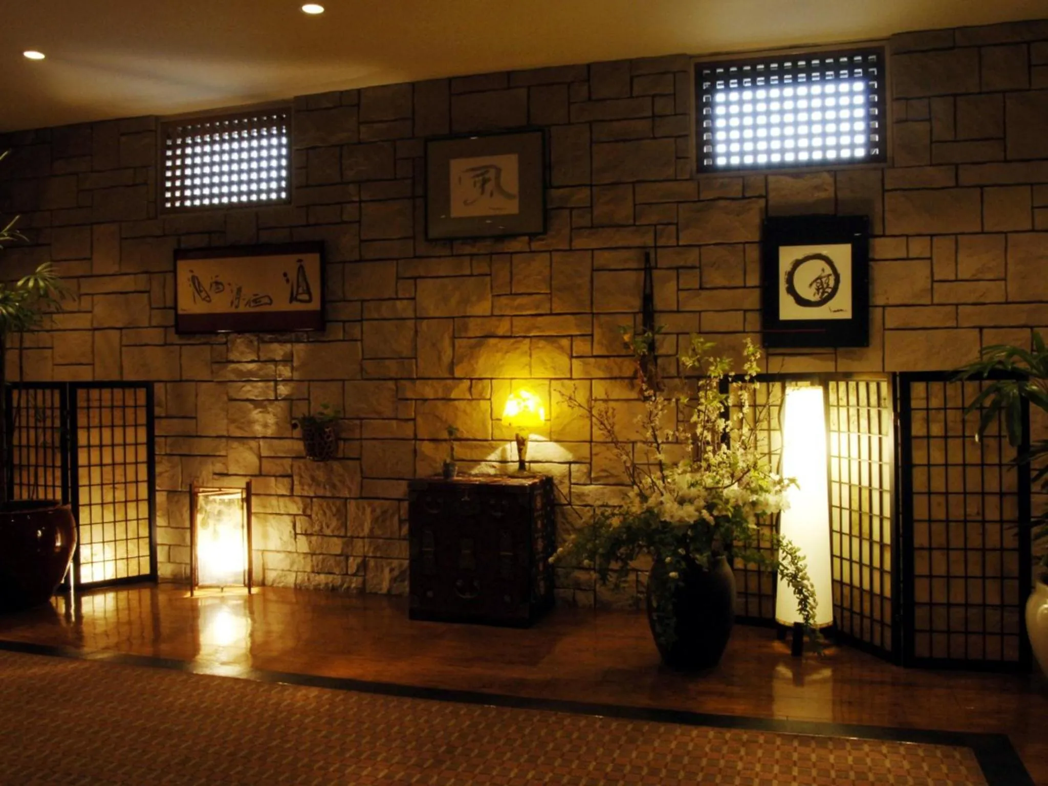 Decorative detail in Central Hotel