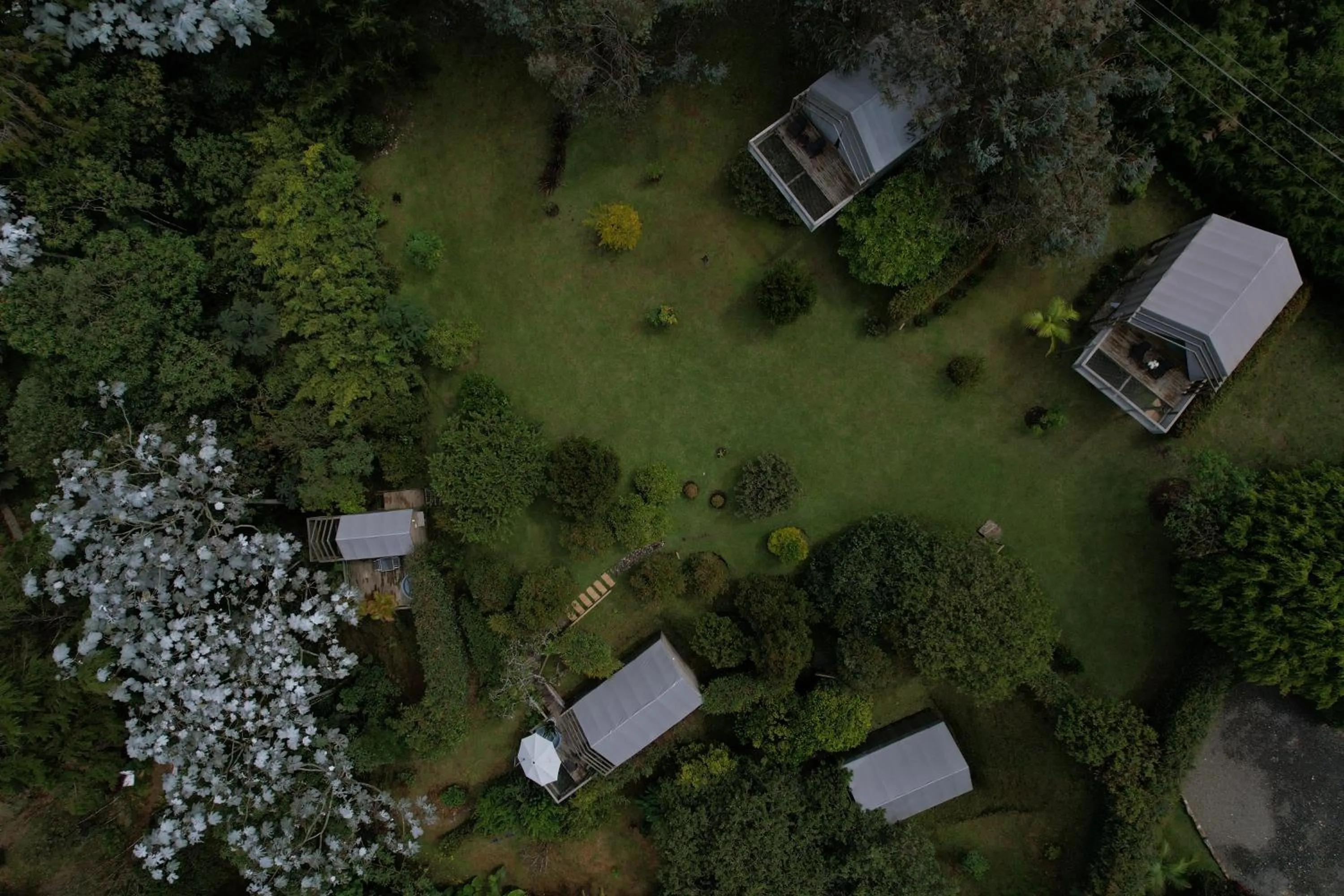 Bird's eye view in TEVA Glamping & Retreat