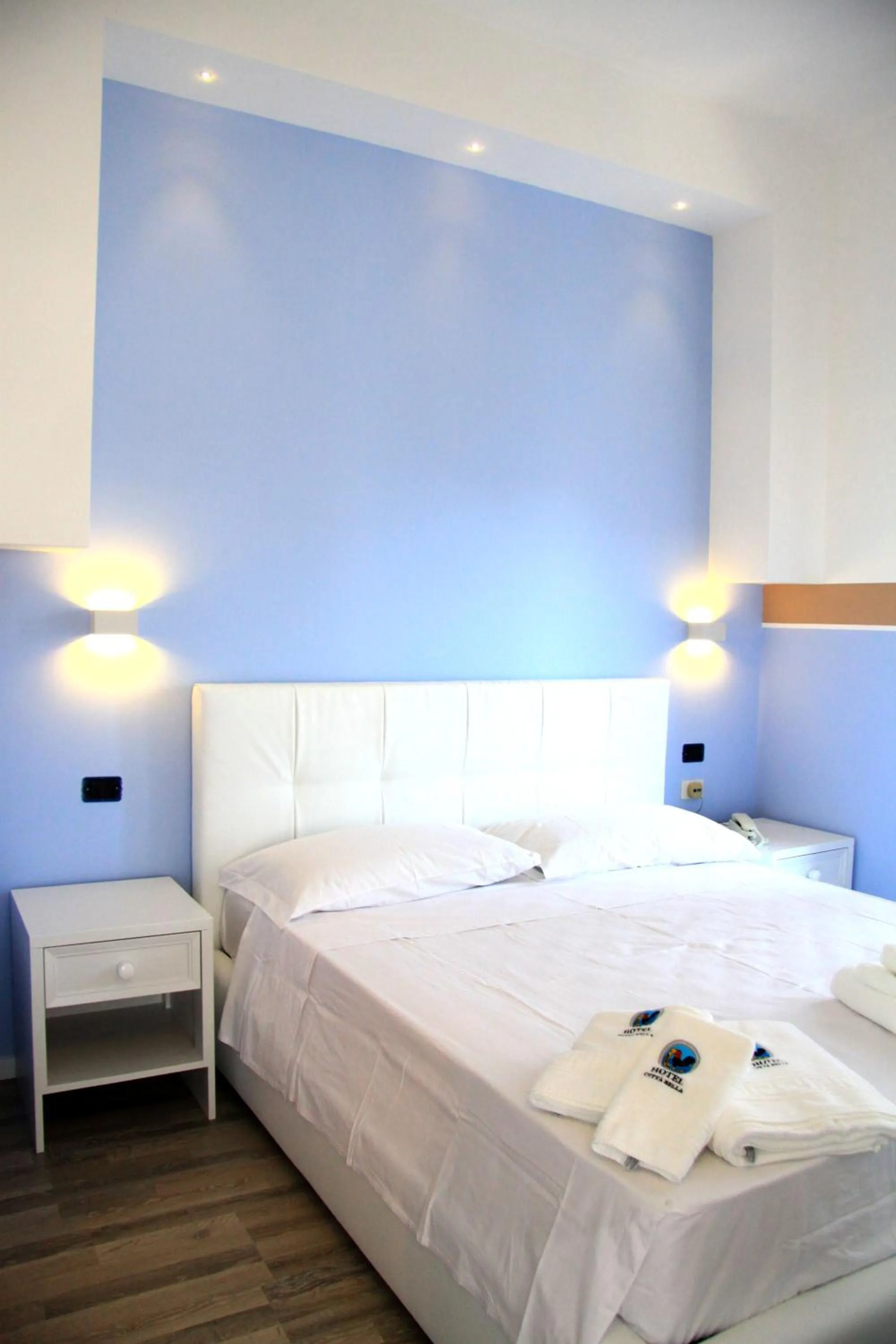 Bedroom in Hotel Città Bella