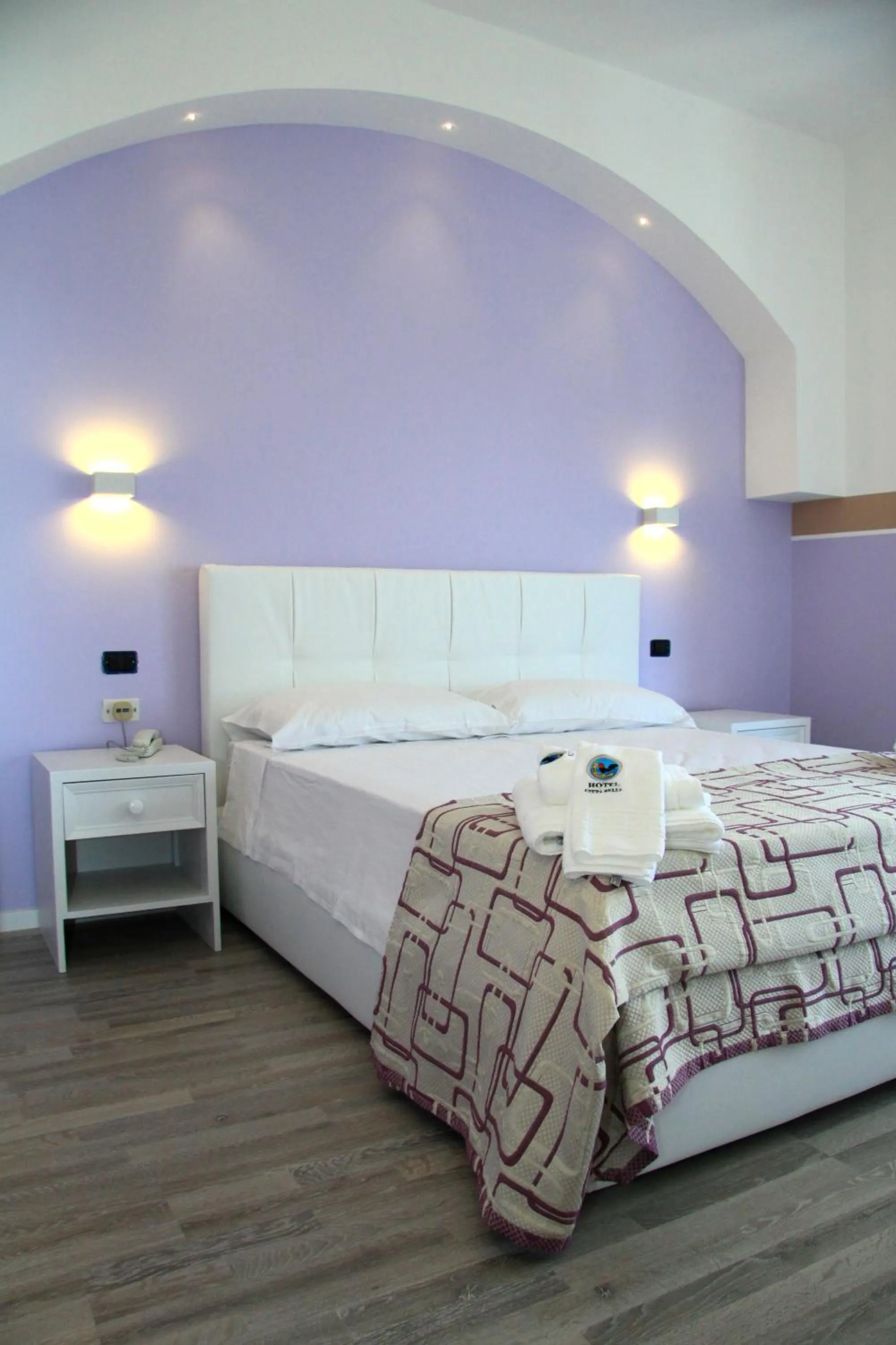 Bedroom in Hotel Città Bella