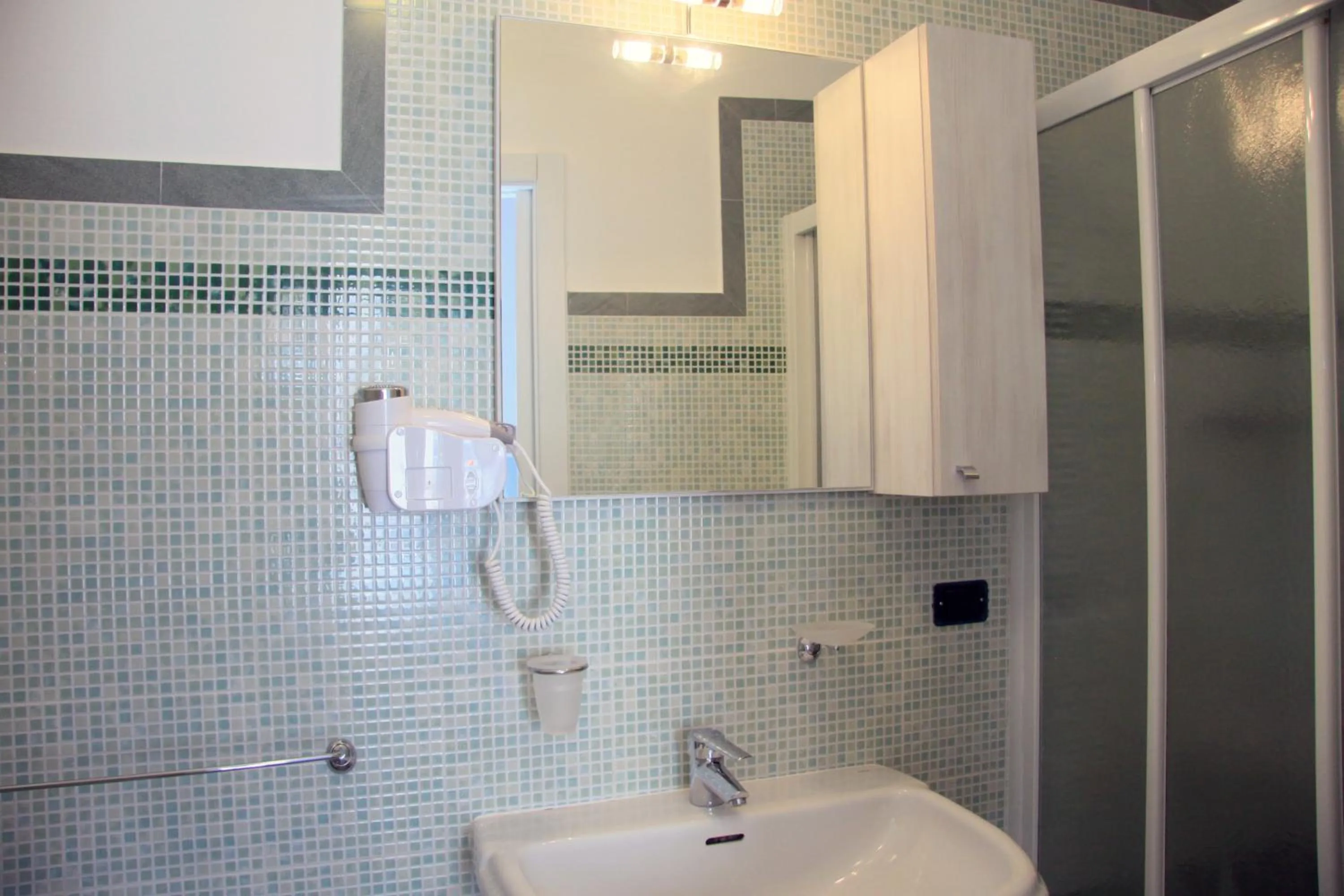 Bathroom in Hotel Città Bella