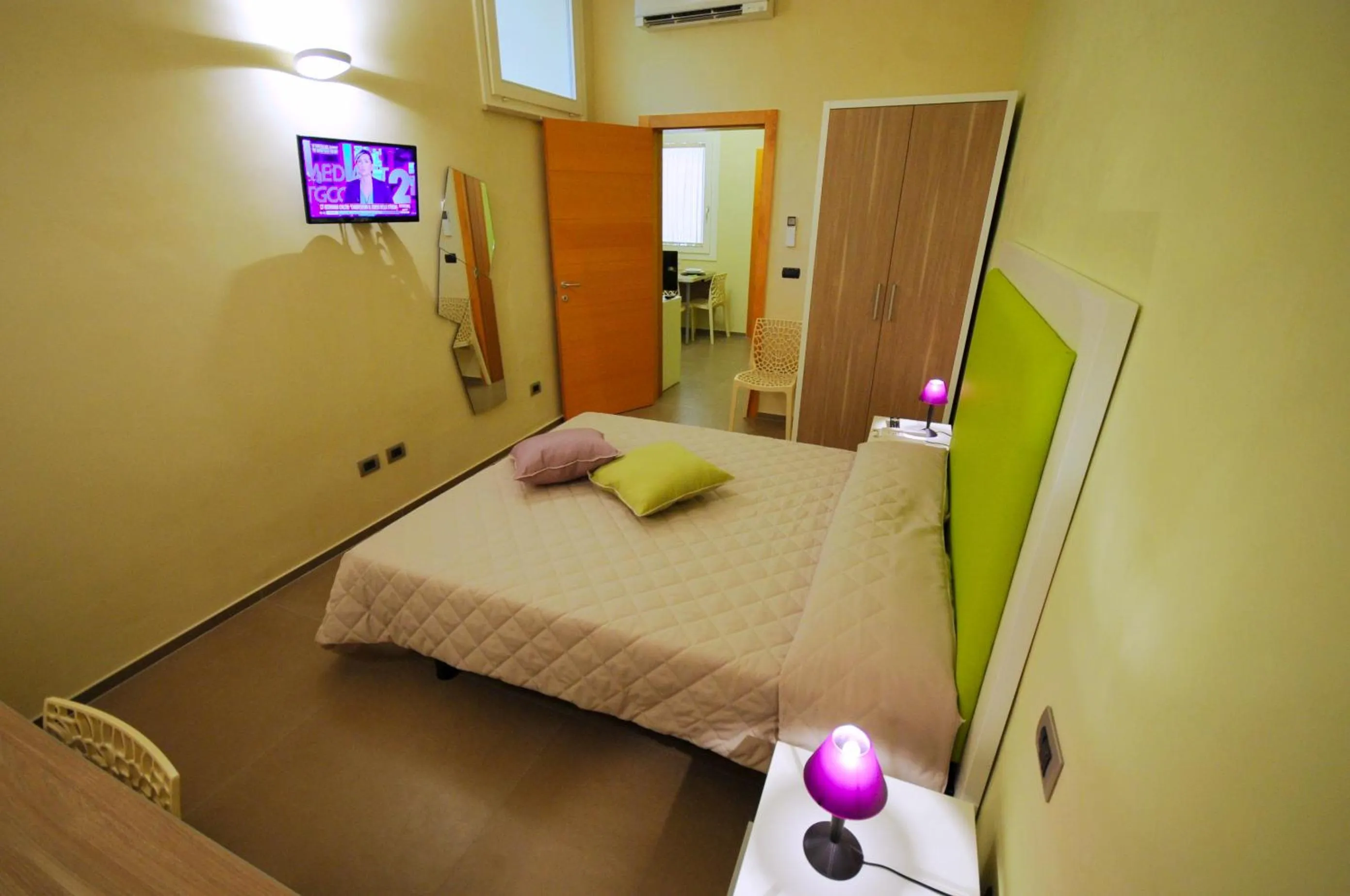 Bedroom in Hotel Città Bella