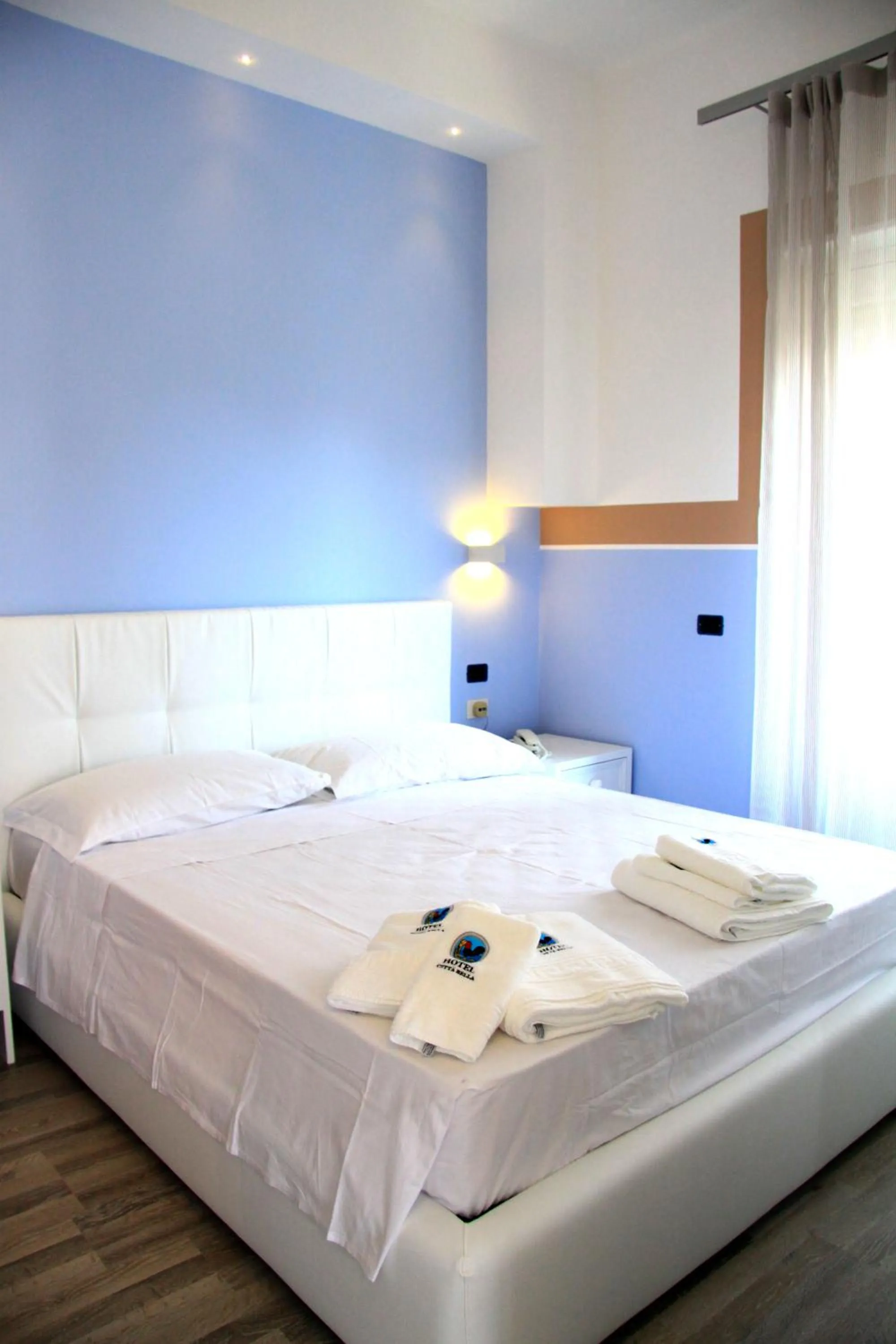 Bedroom in Hotel Città Bella