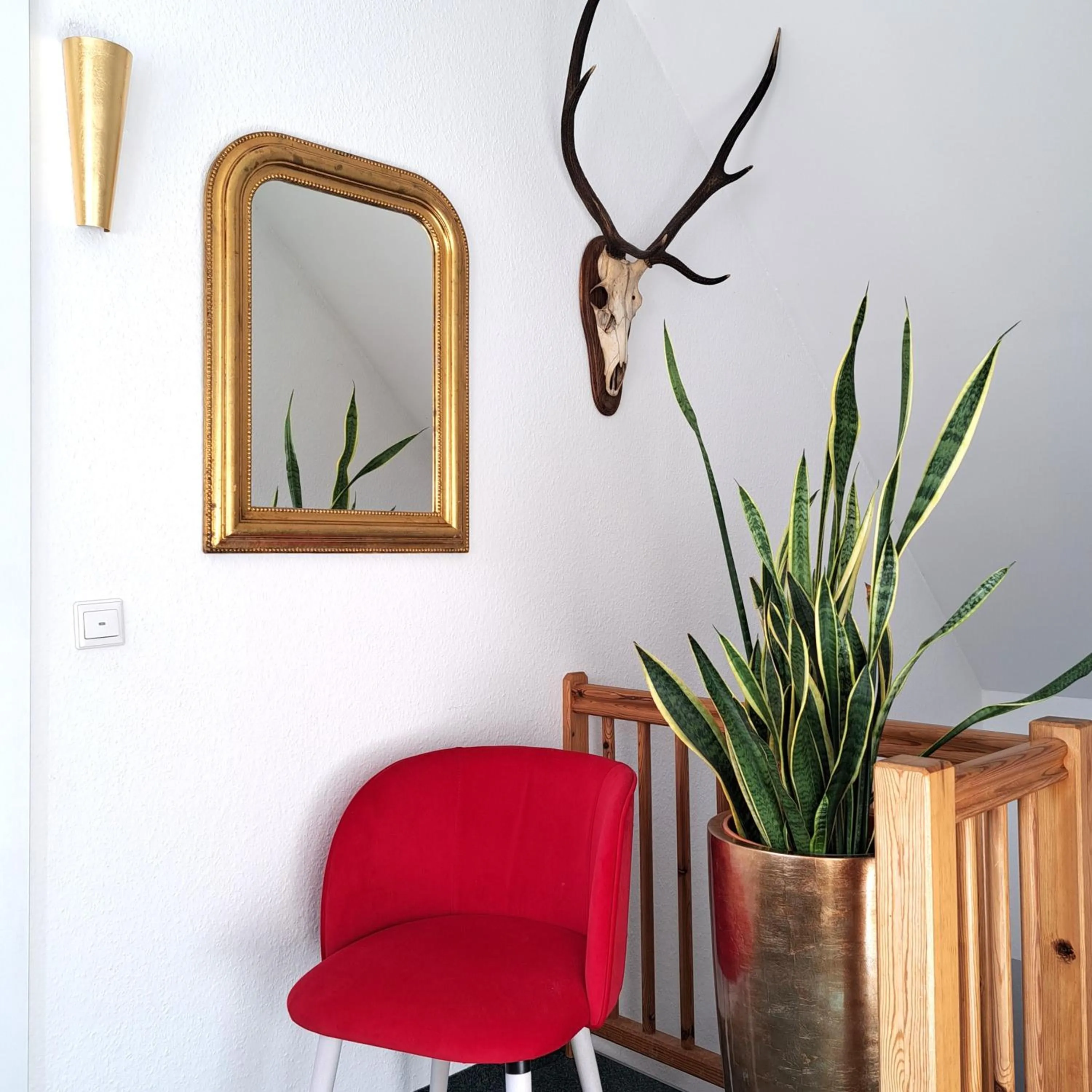 Decorative detail in Hotel Forsthaus