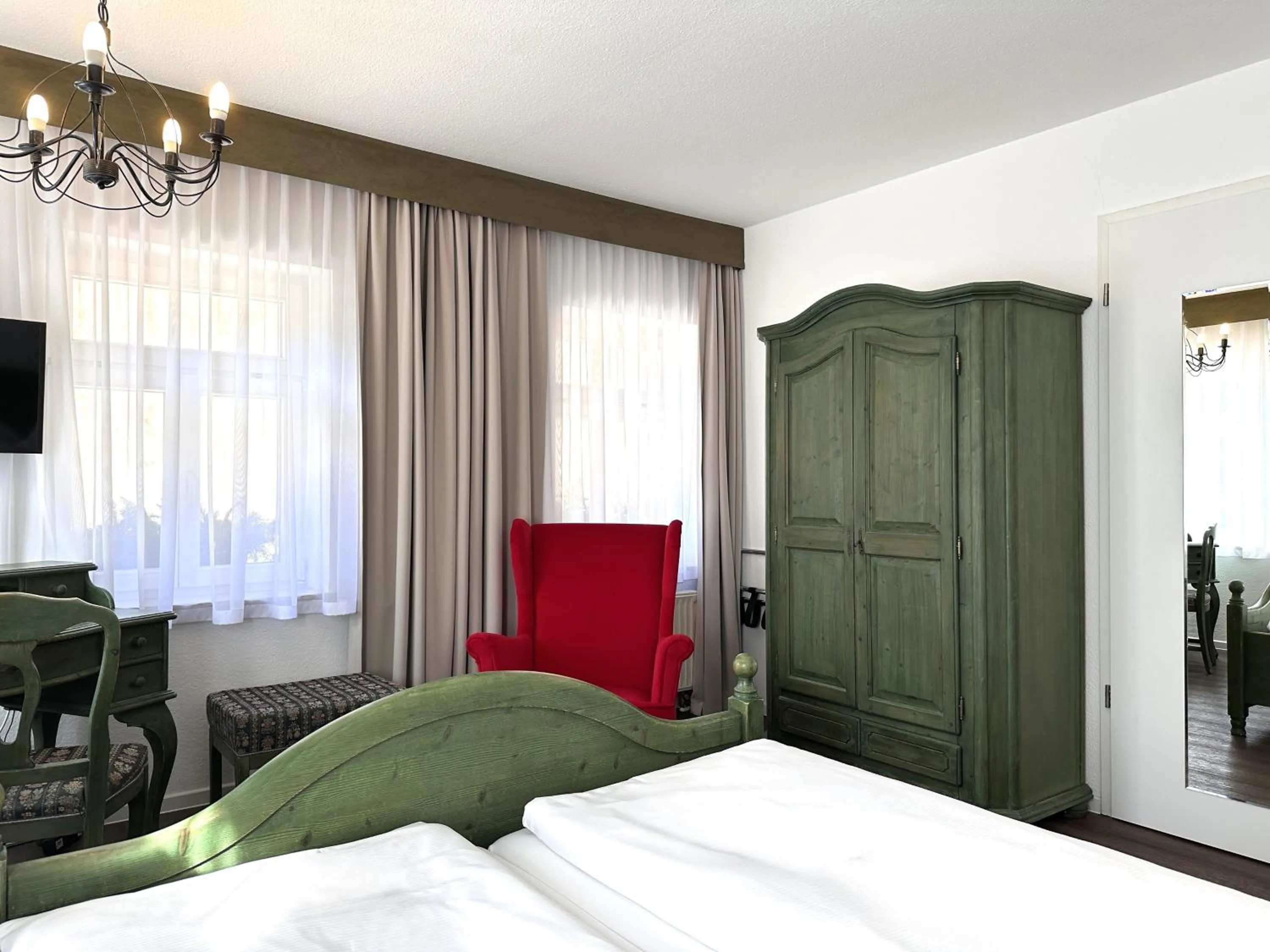 Photo of the whole room, Bed in Hotel Forsthaus