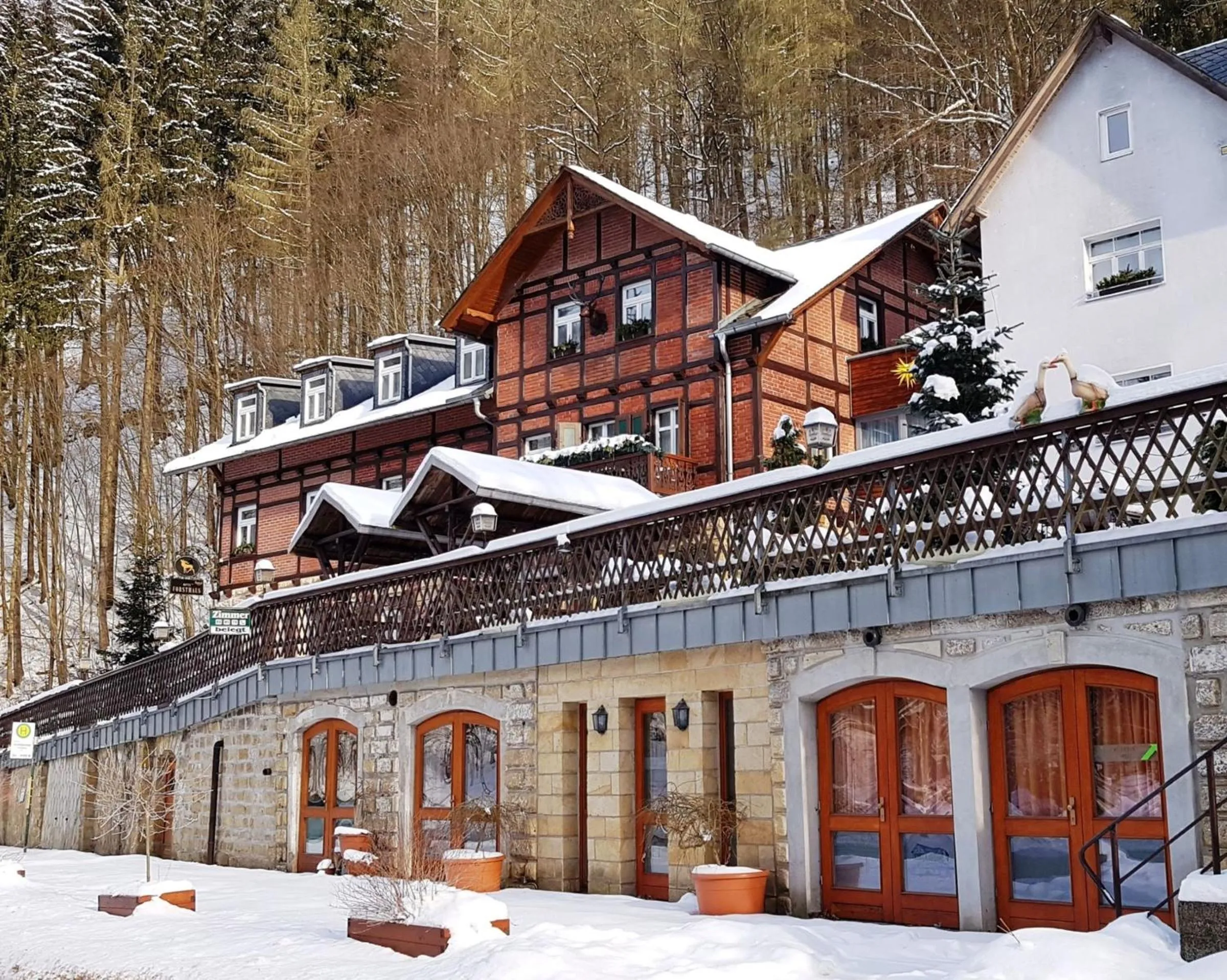 Property building in Hotel Forsthaus