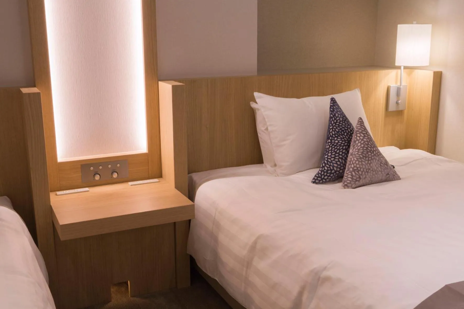 Bed in Noboribetsu Grand Hotel